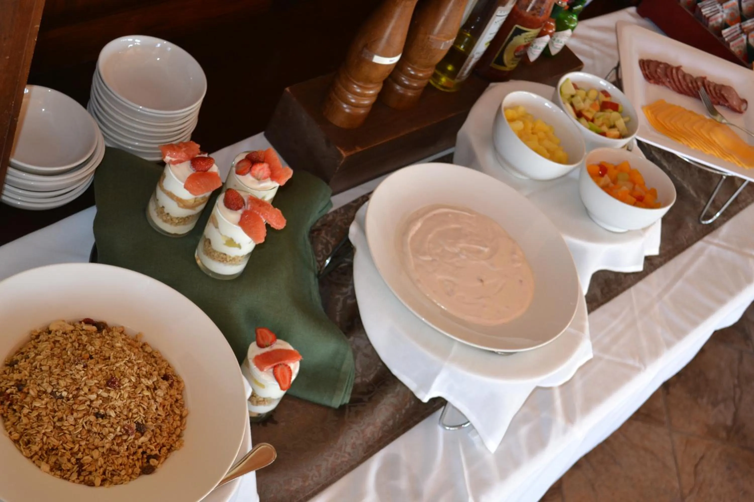 Food close-up in Rössmund Lodge