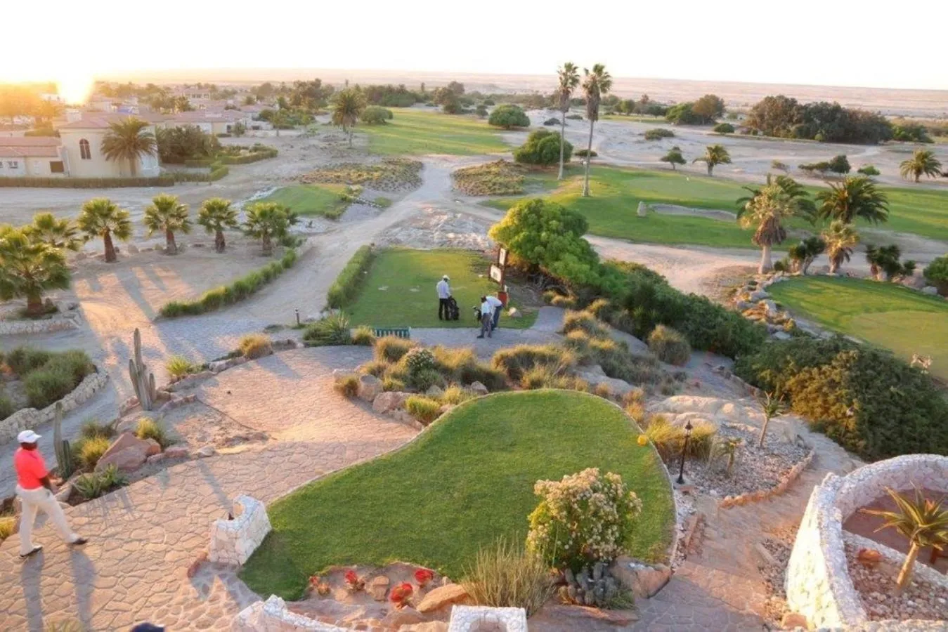 Golfcourse in Rössmund Lodge