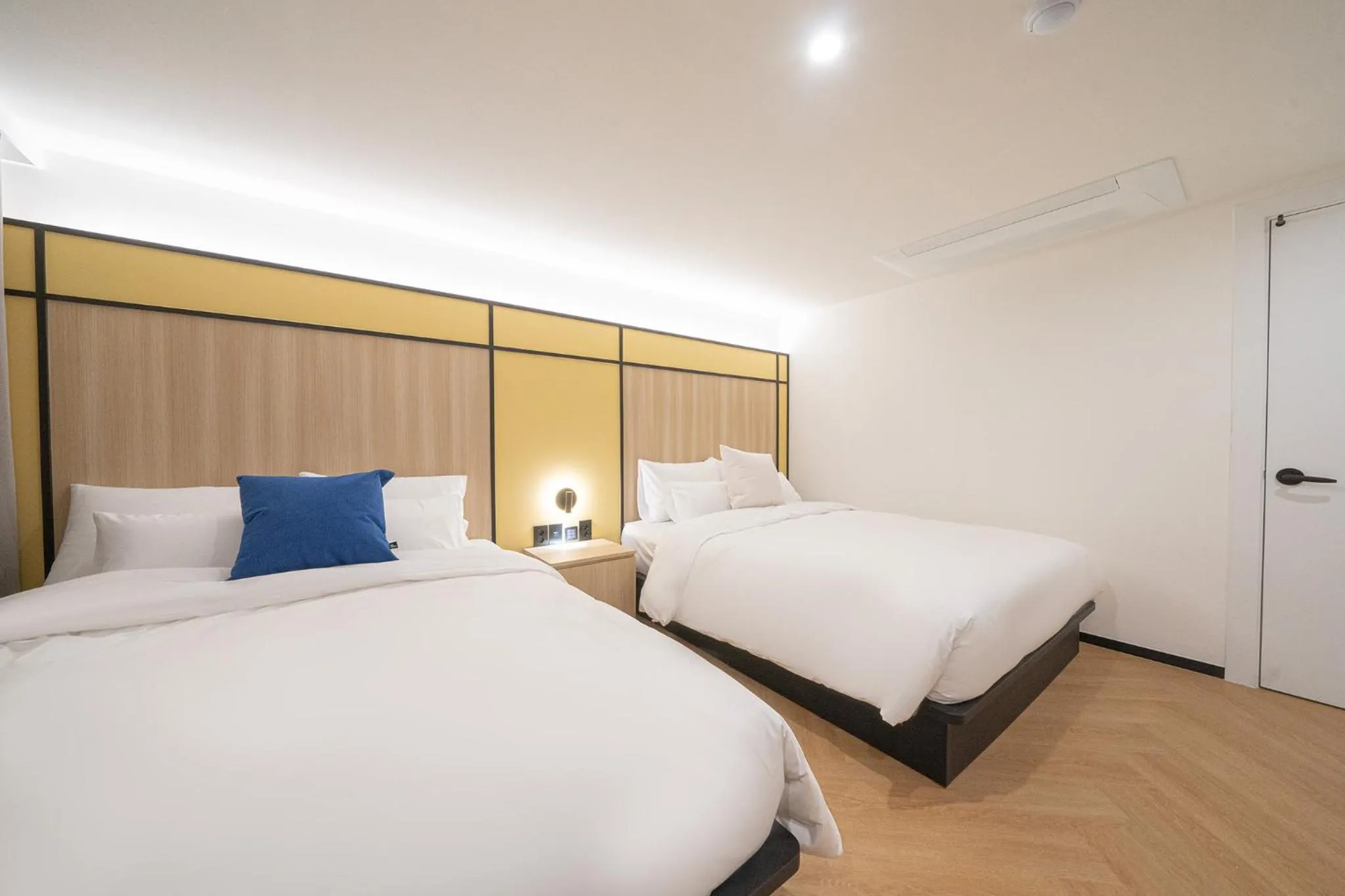 Bed in Hotel Lavanda