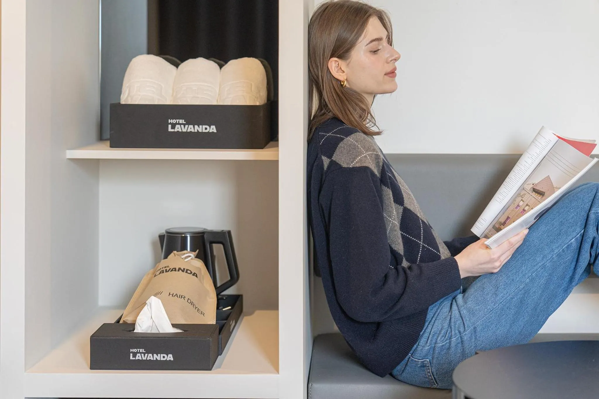 Decorative detail in Hotel Lavanda