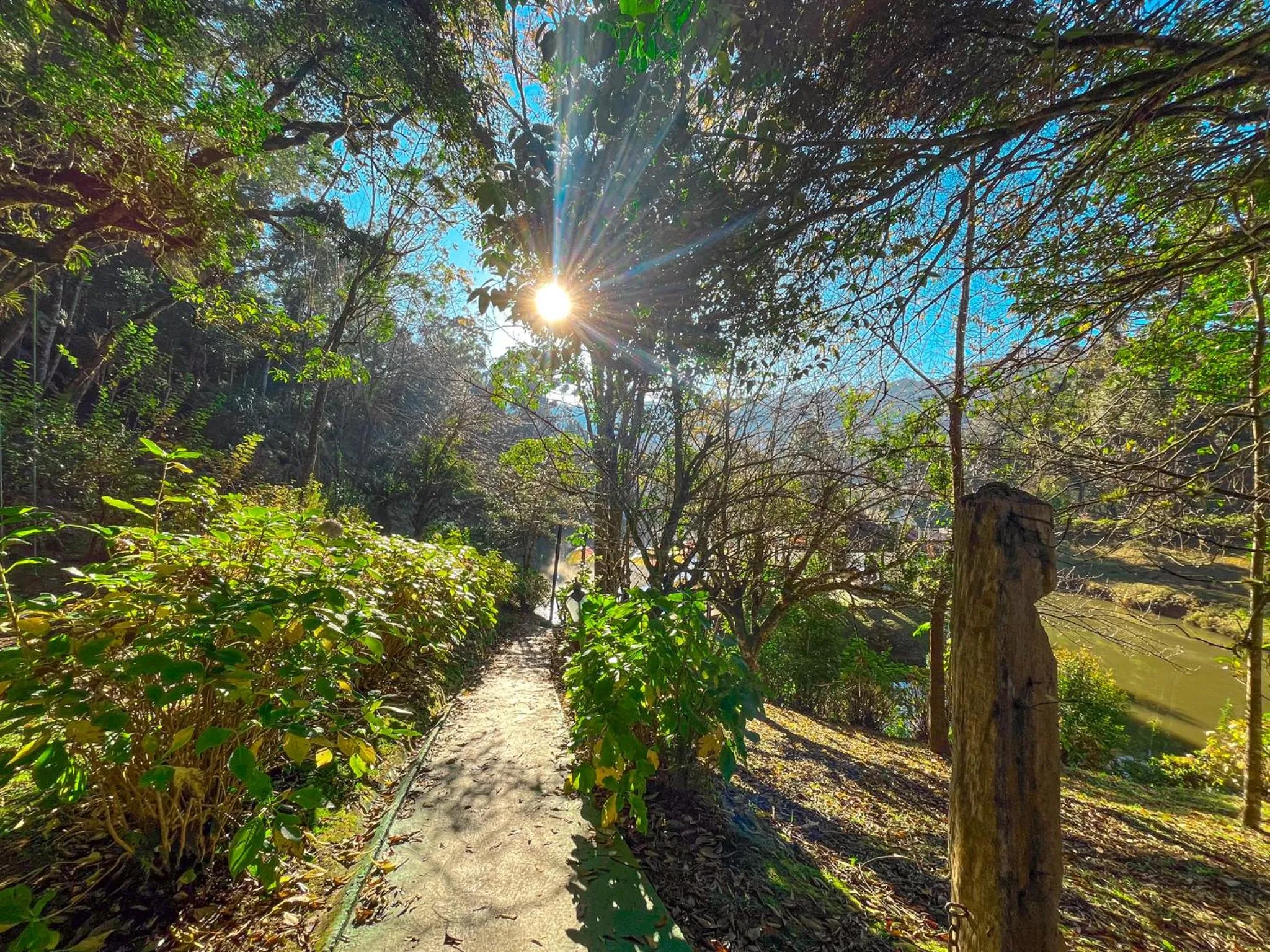 Children play ground in Hotel Fazenda Golden Park Campos do Jordão