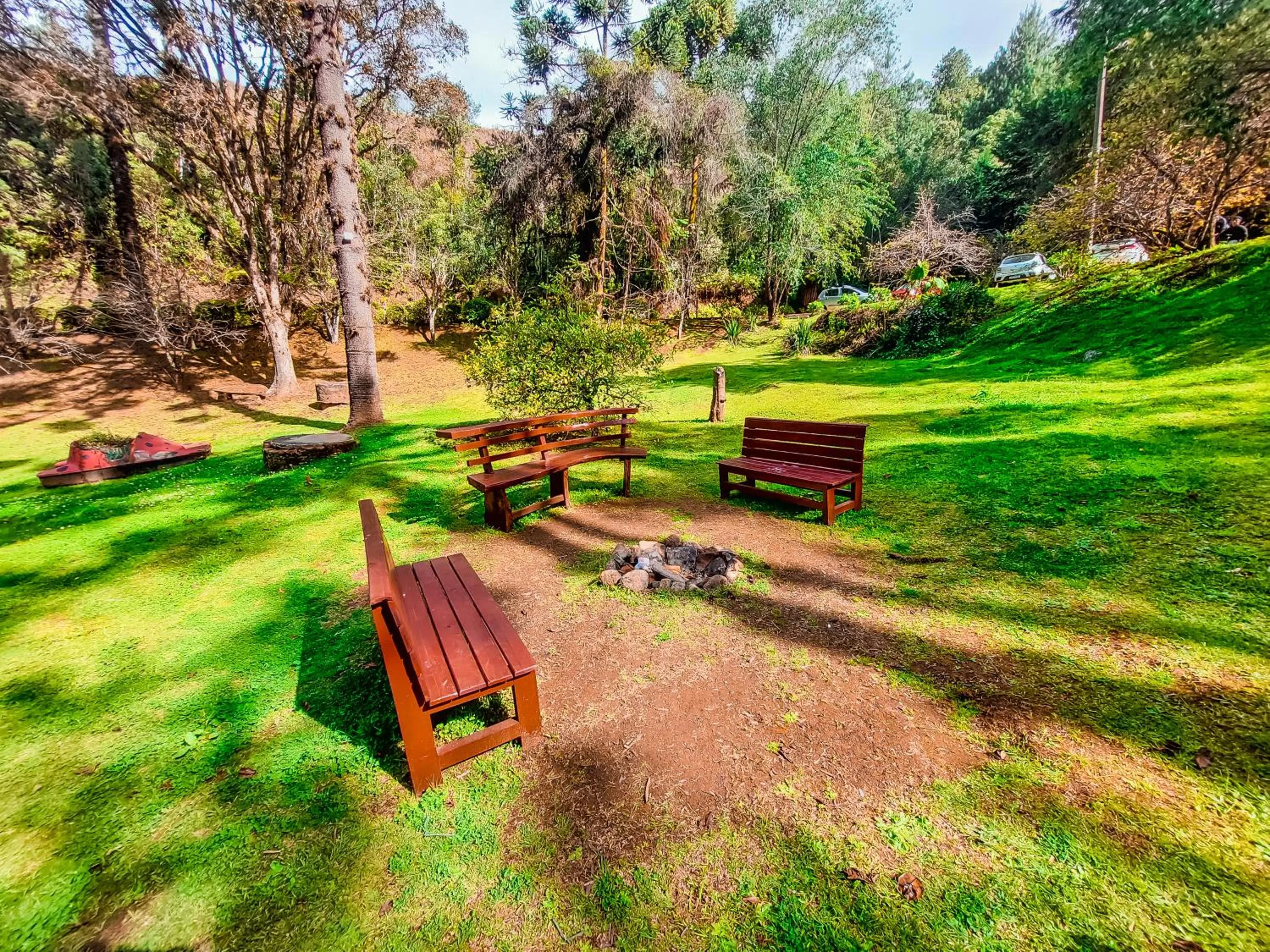 Garden in Hotel Fazenda Golden Park Campos do Jordão