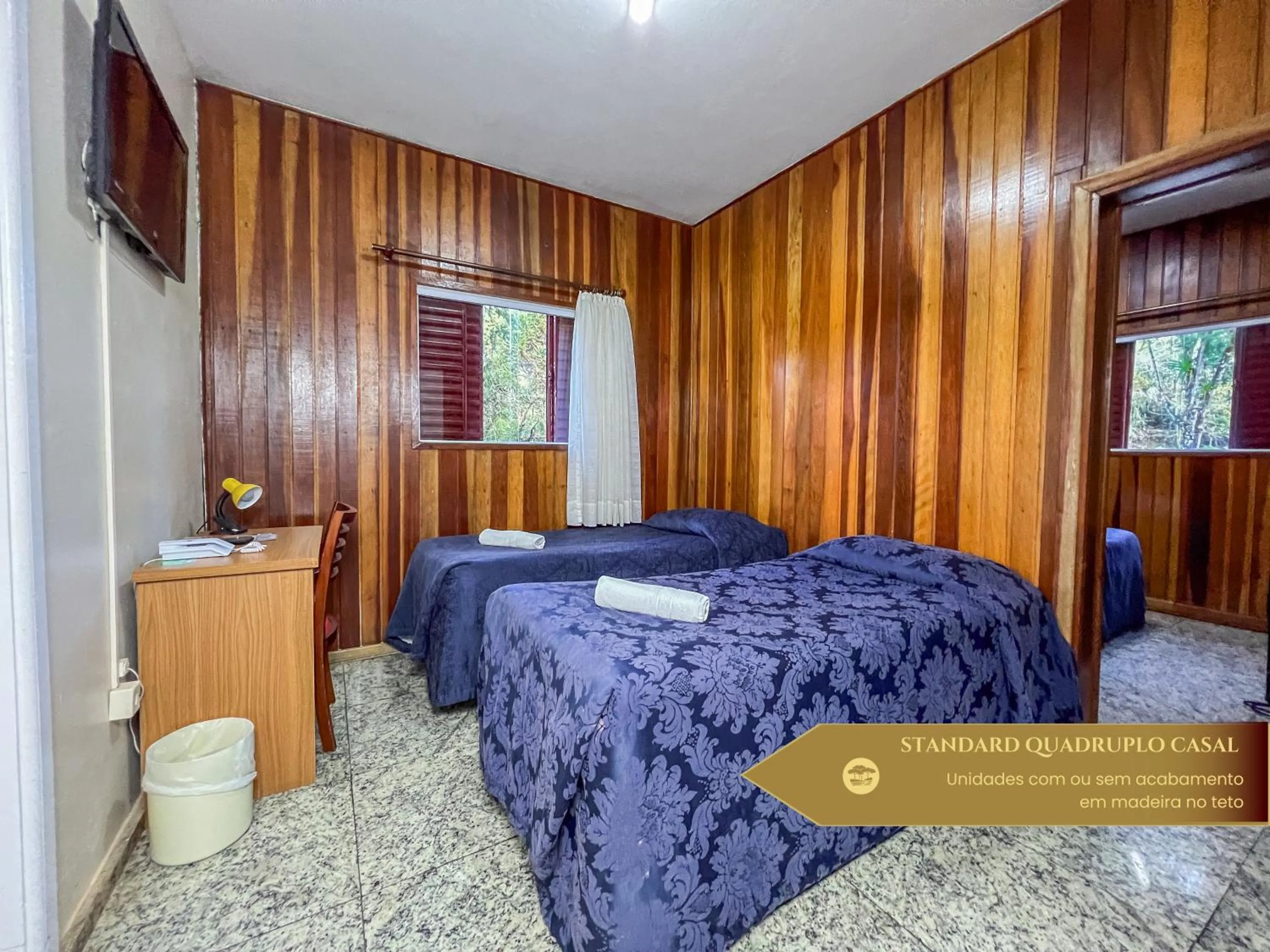 Bedroom, Bed in Hotel Fazenda Golden Park Campos do Jordão
