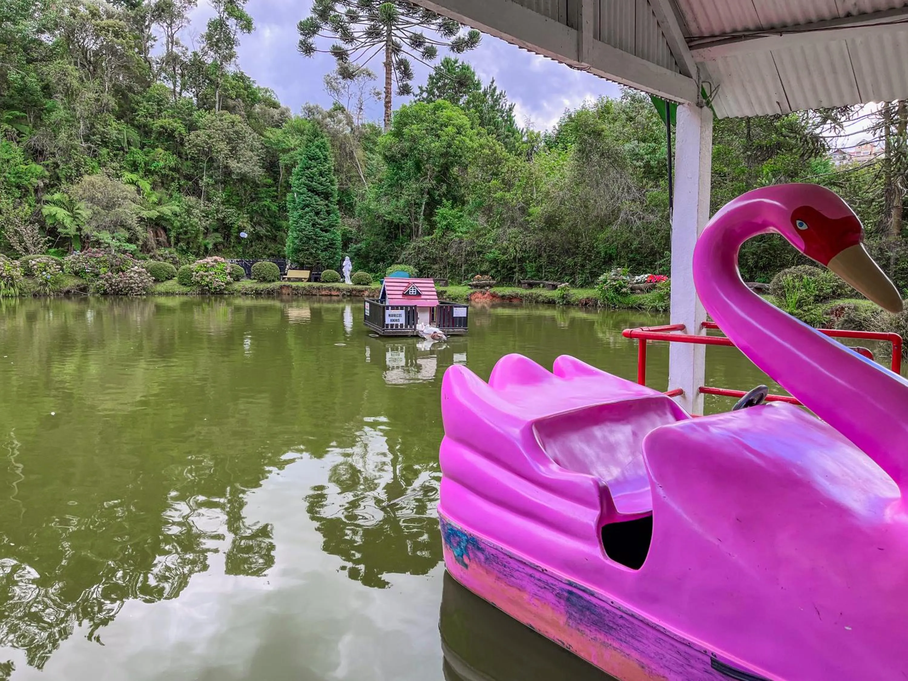Lake view in Hotel Fazenda Golden Park Campos do Jordão