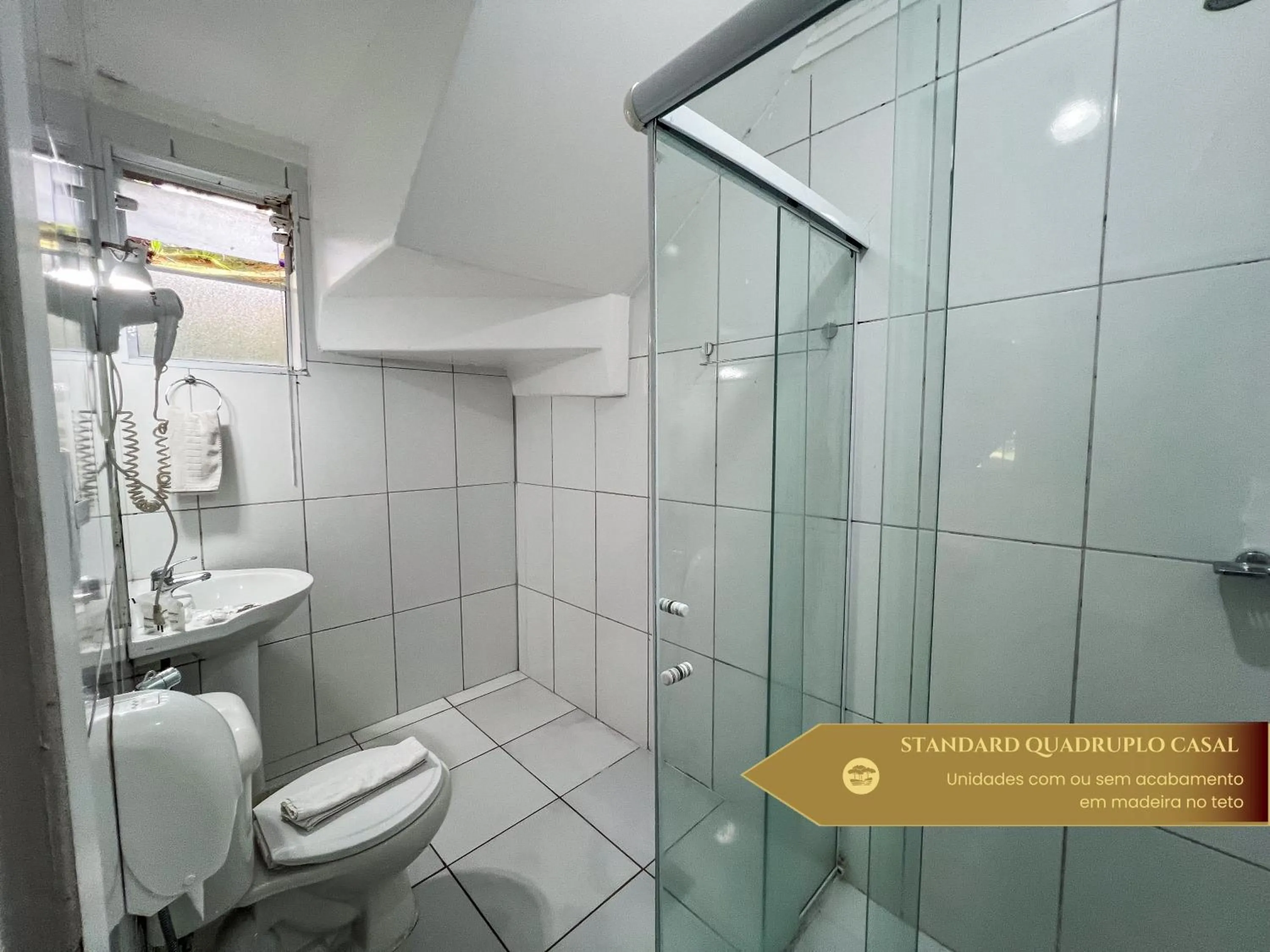 Bathroom in Hotel Fazenda Golden Park Campos do Jordão