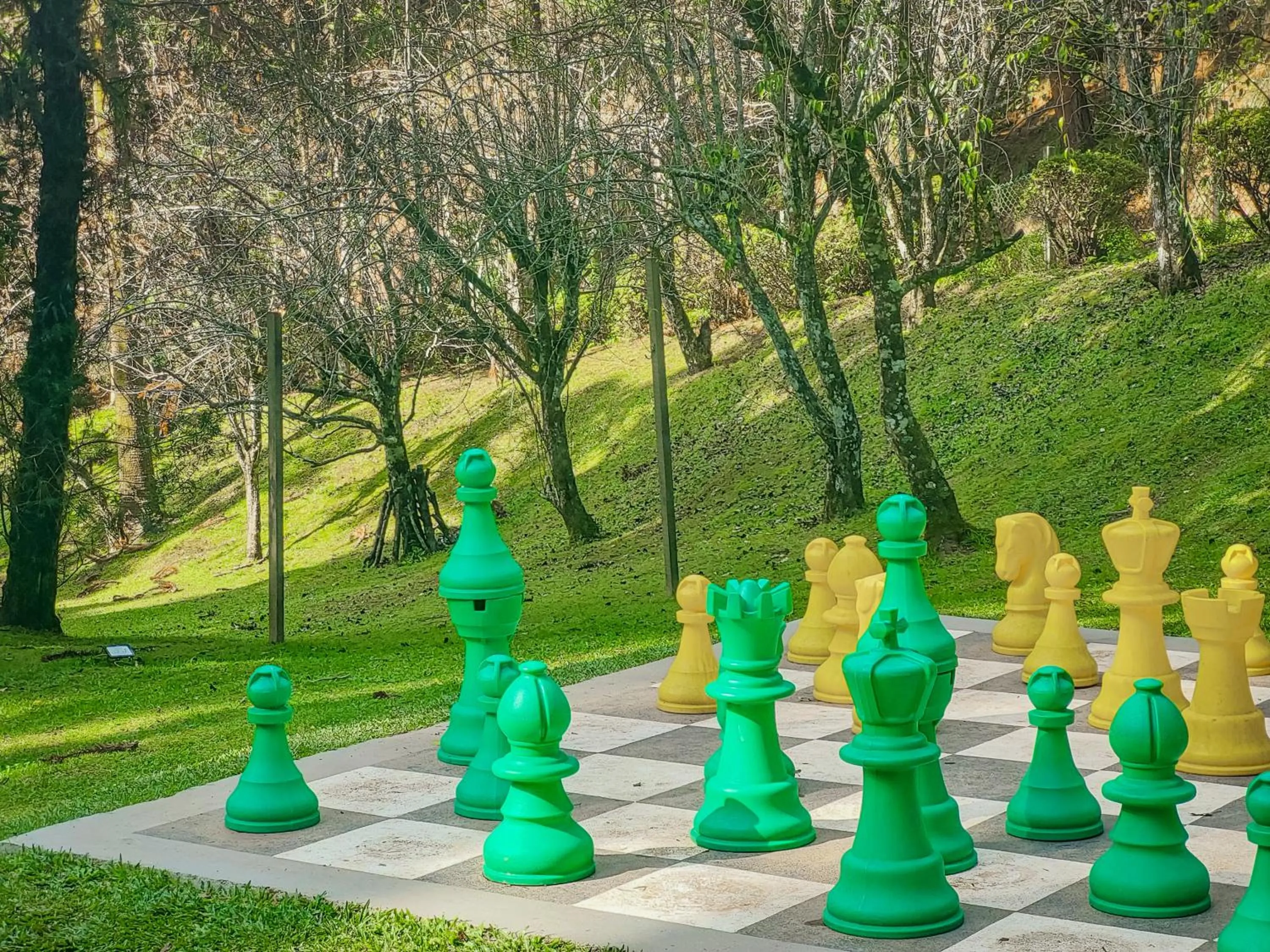 Garden in Hotel Fazenda Golden Park Campos do Jordão