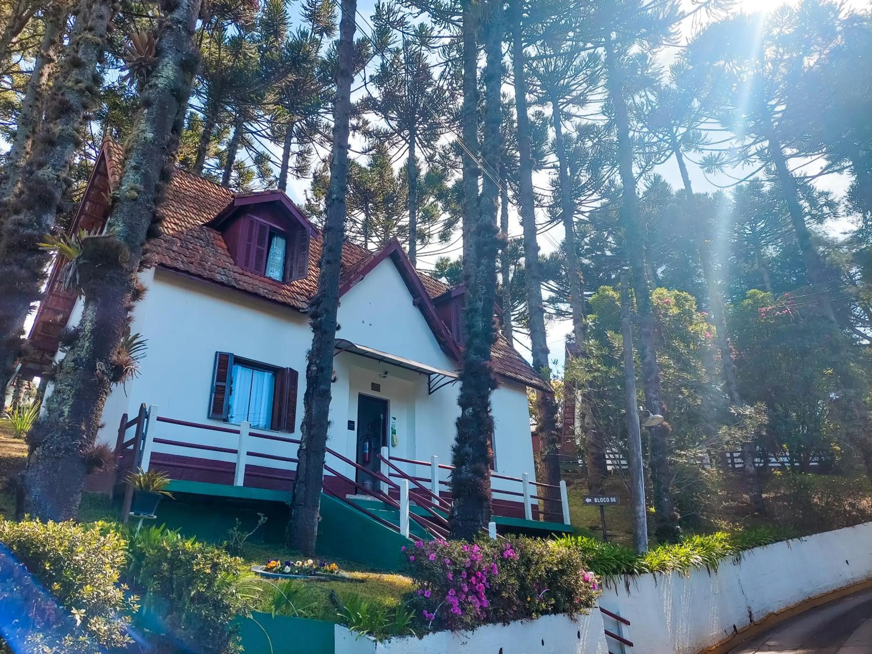 Property building in Hotel Fazenda Golden Park Campos do Jordão