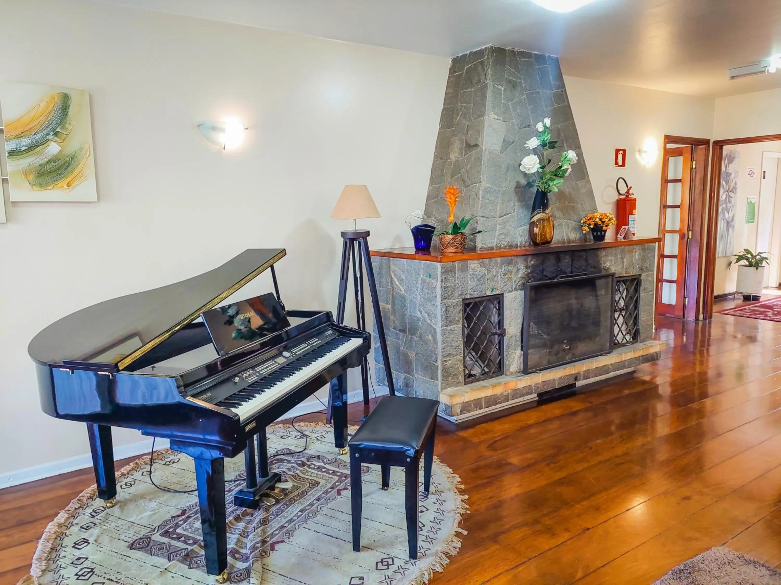 Living room in Hotel Fazenda Golden Park Campos do Jordão