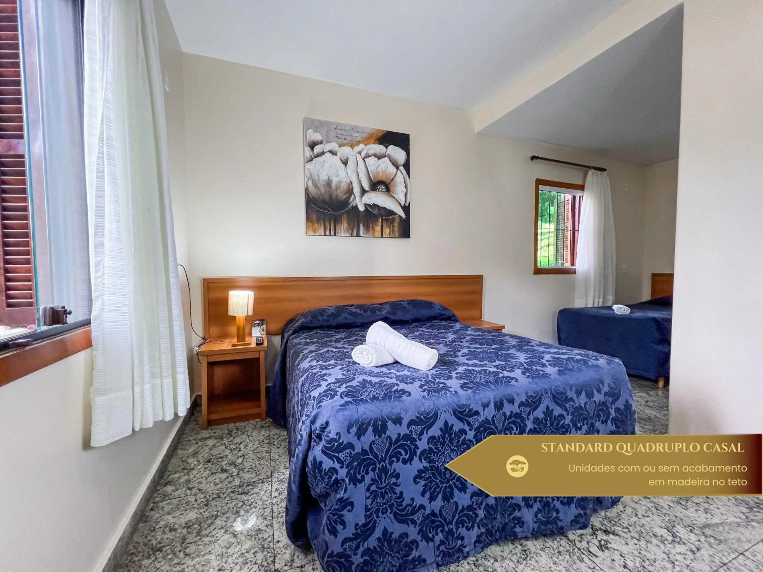 Bedroom, Bed in Hotel Fazenda Golden Park Campos do Jordão