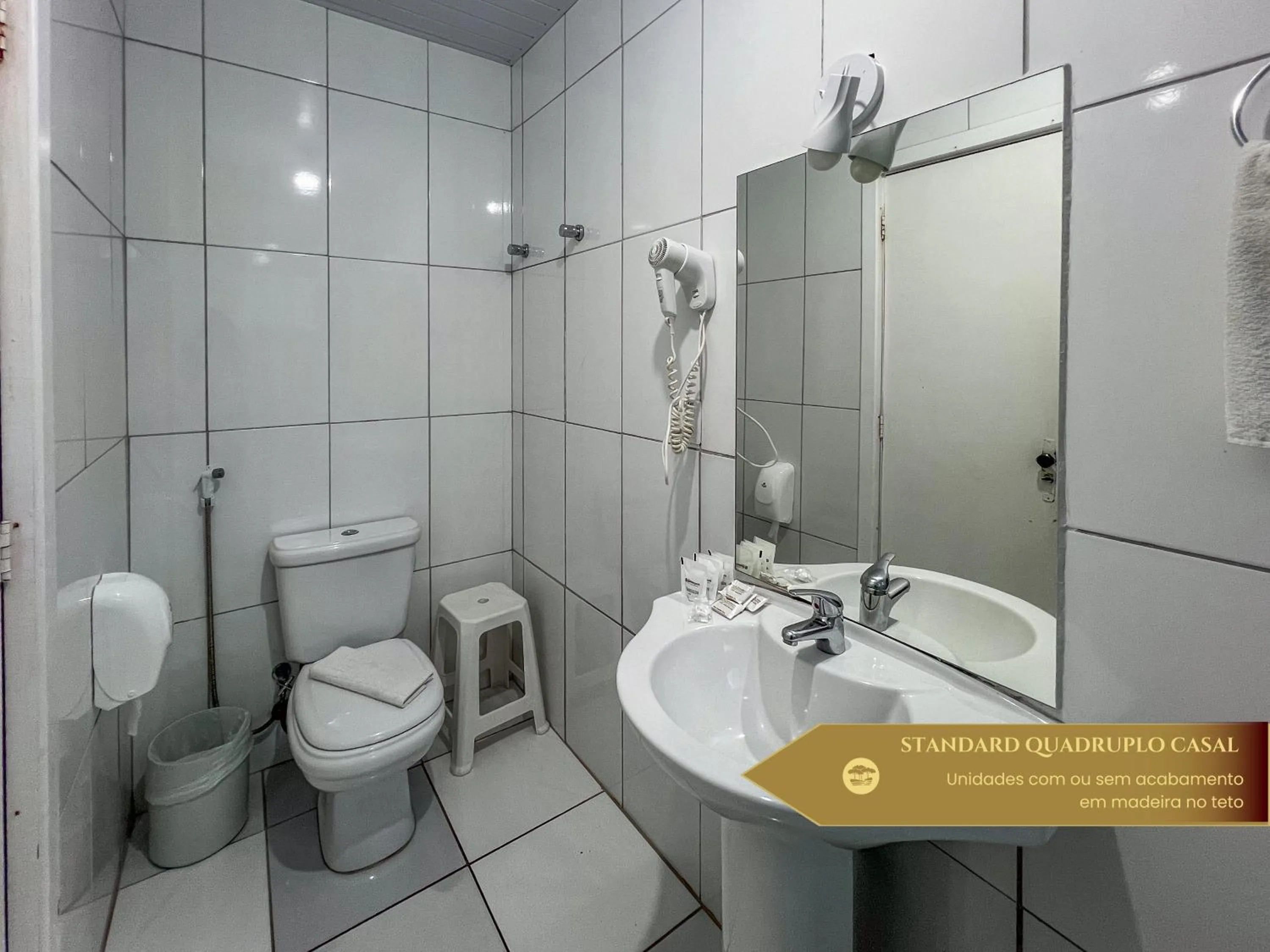 Bathroom in Hotel Fazenda Golden Park Campos do Jordão