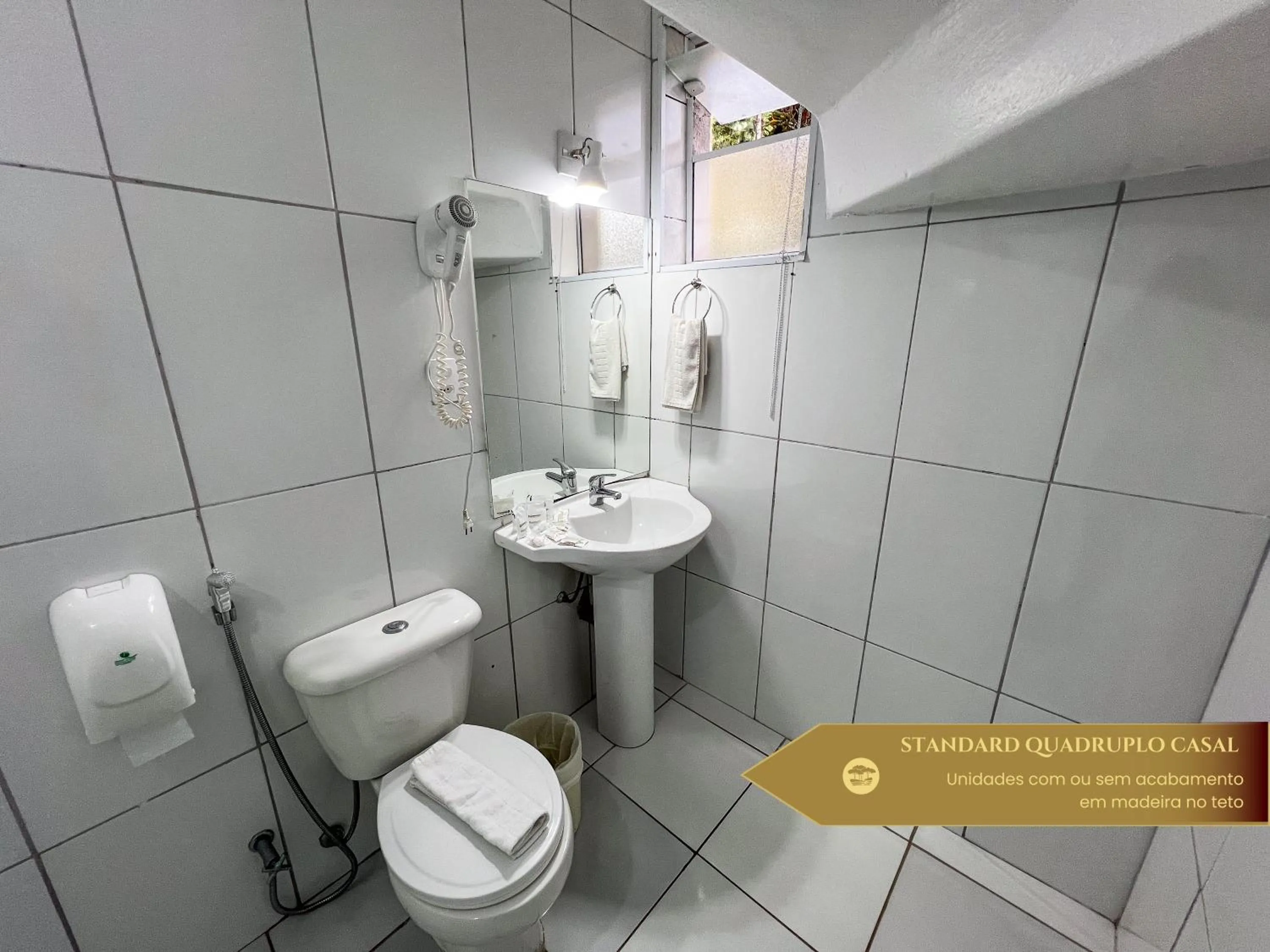 Bathroom in Hotel Fazenda Golden Park Campos do Jordão