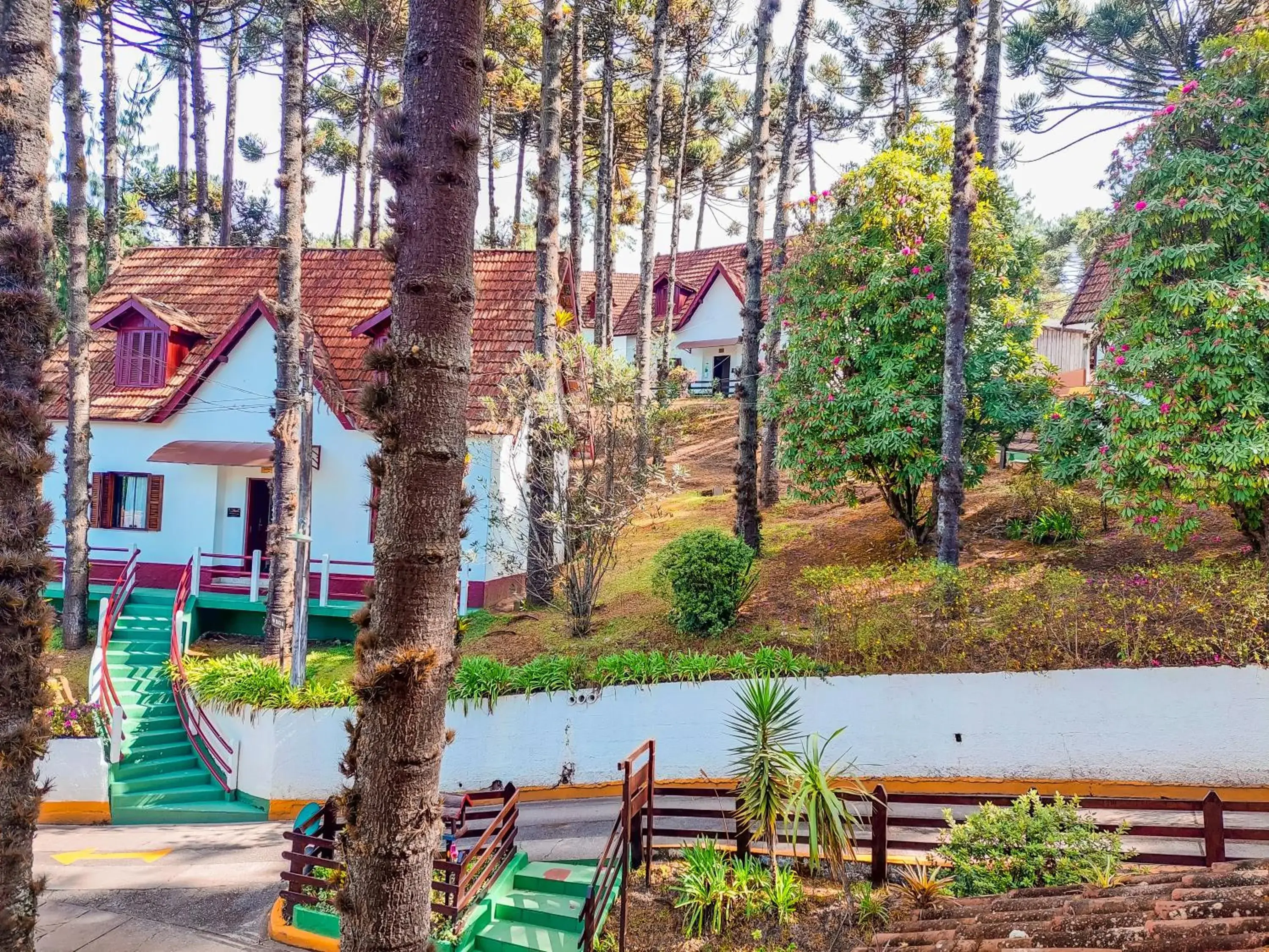 Property building in Hotel Fazenda Golden Park Campos do Jordão Property building in Hotel Fazenda Golden Park Campos do Jordão