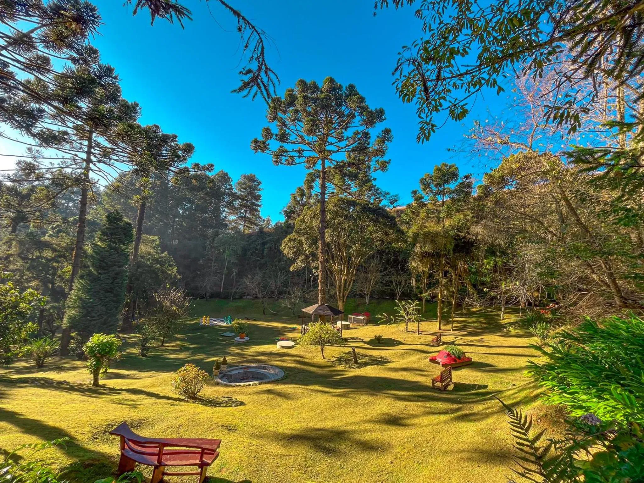 Garden in Hotel Fazenda Golden Park Campos do Jordão
