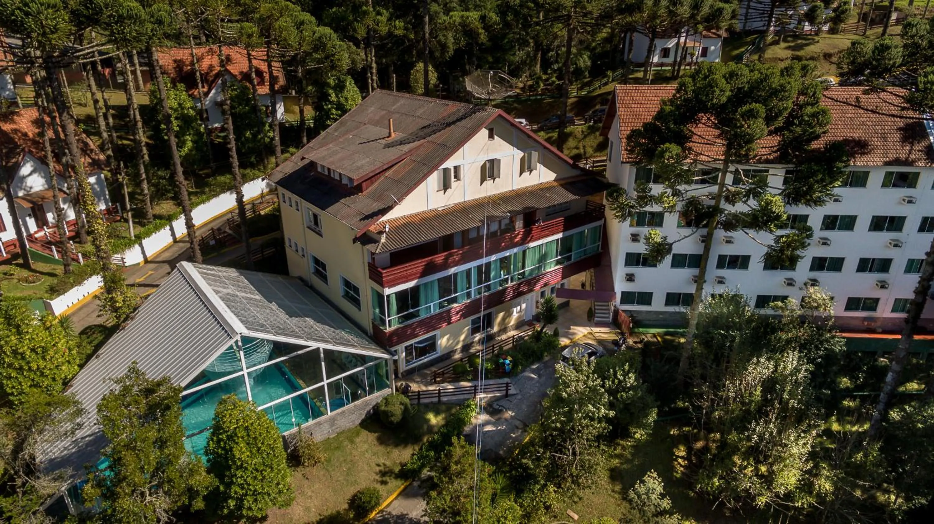 Bird's eye view in Hotel Fazenda Golden Park Campos do Jordão