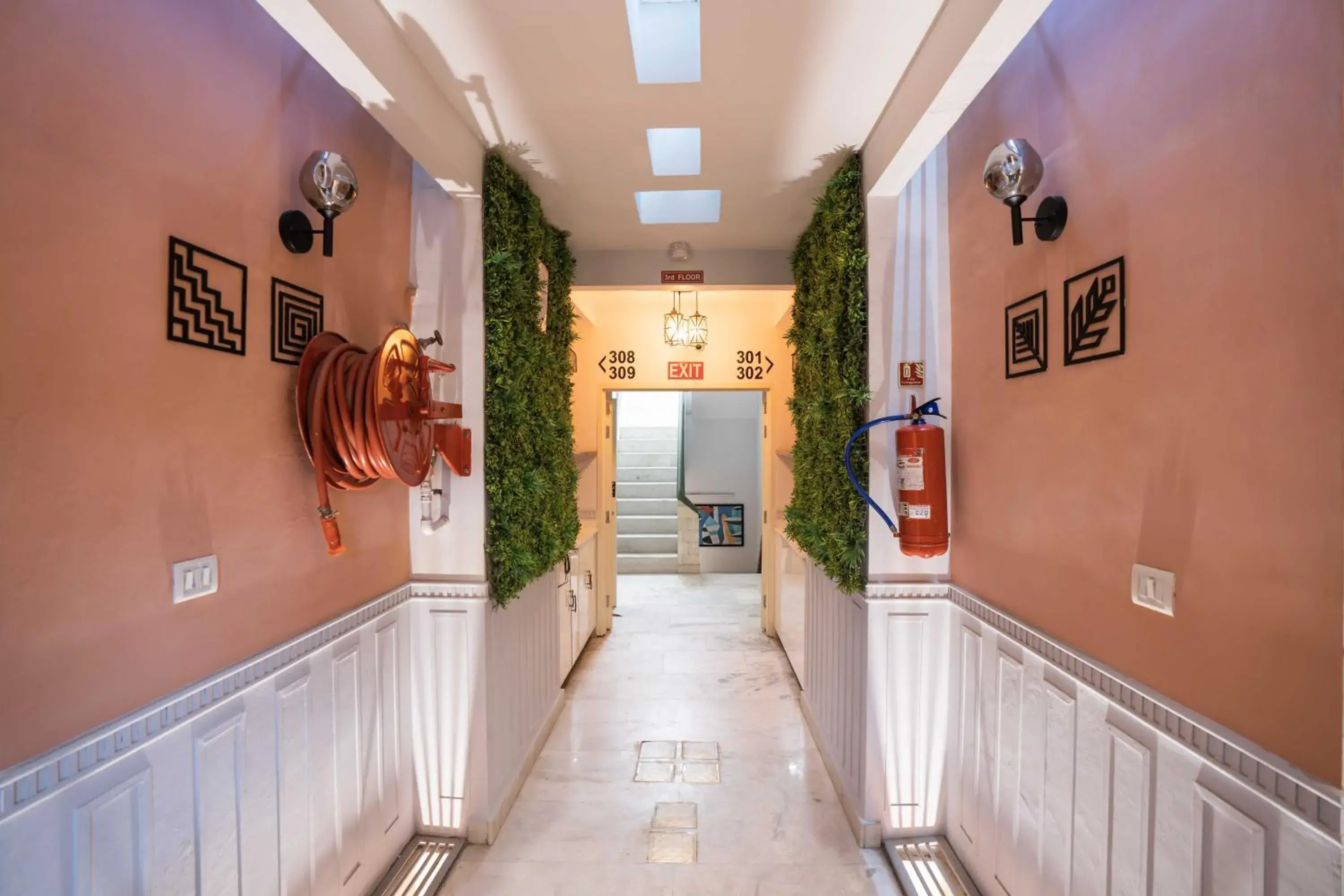 Property building in Zostel Delhi Property building in Zostel Delhi