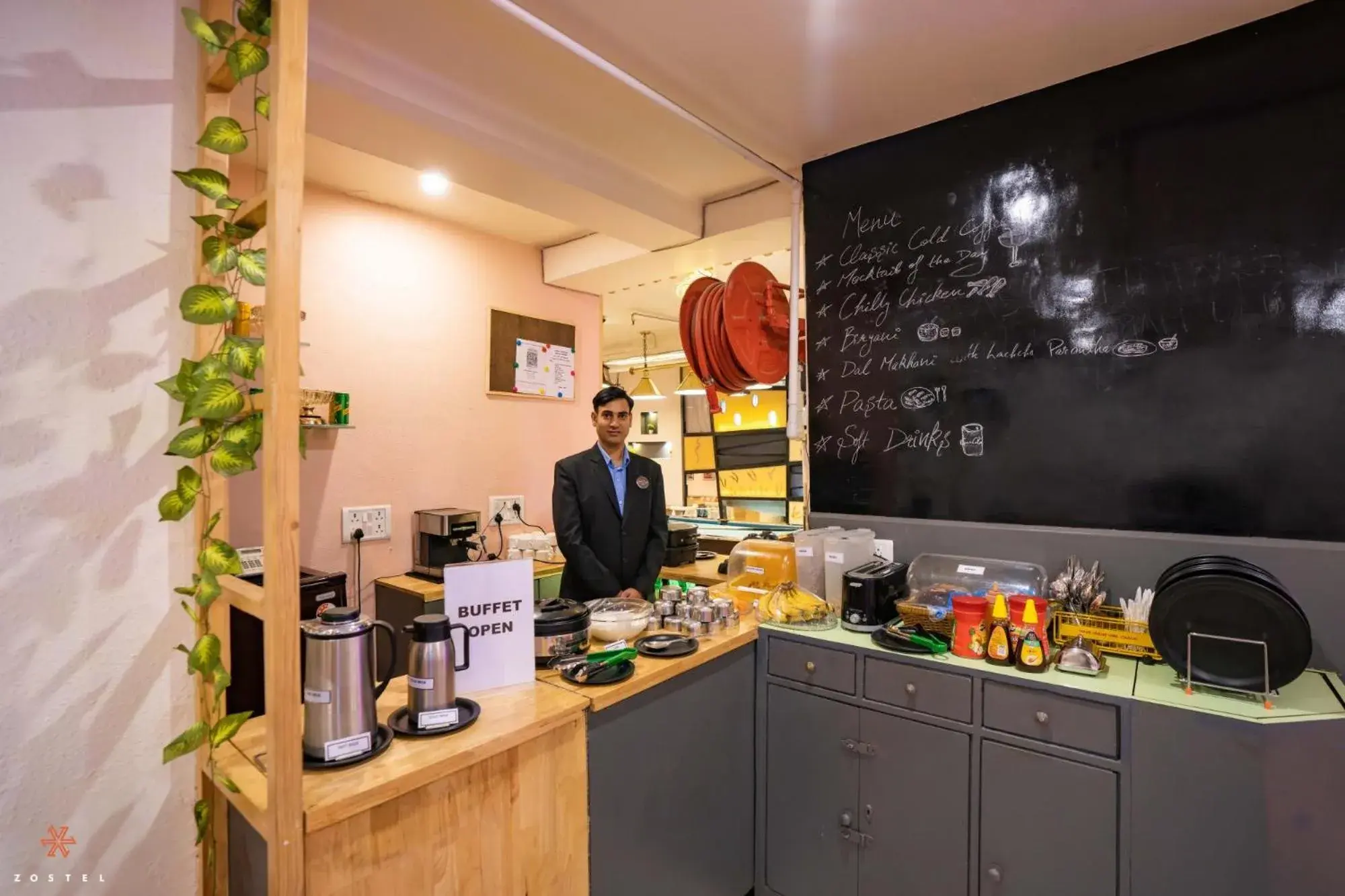 Restaurant/places to eat in Zostel Delhi Restaurant/places to eat in Zostel Delhi