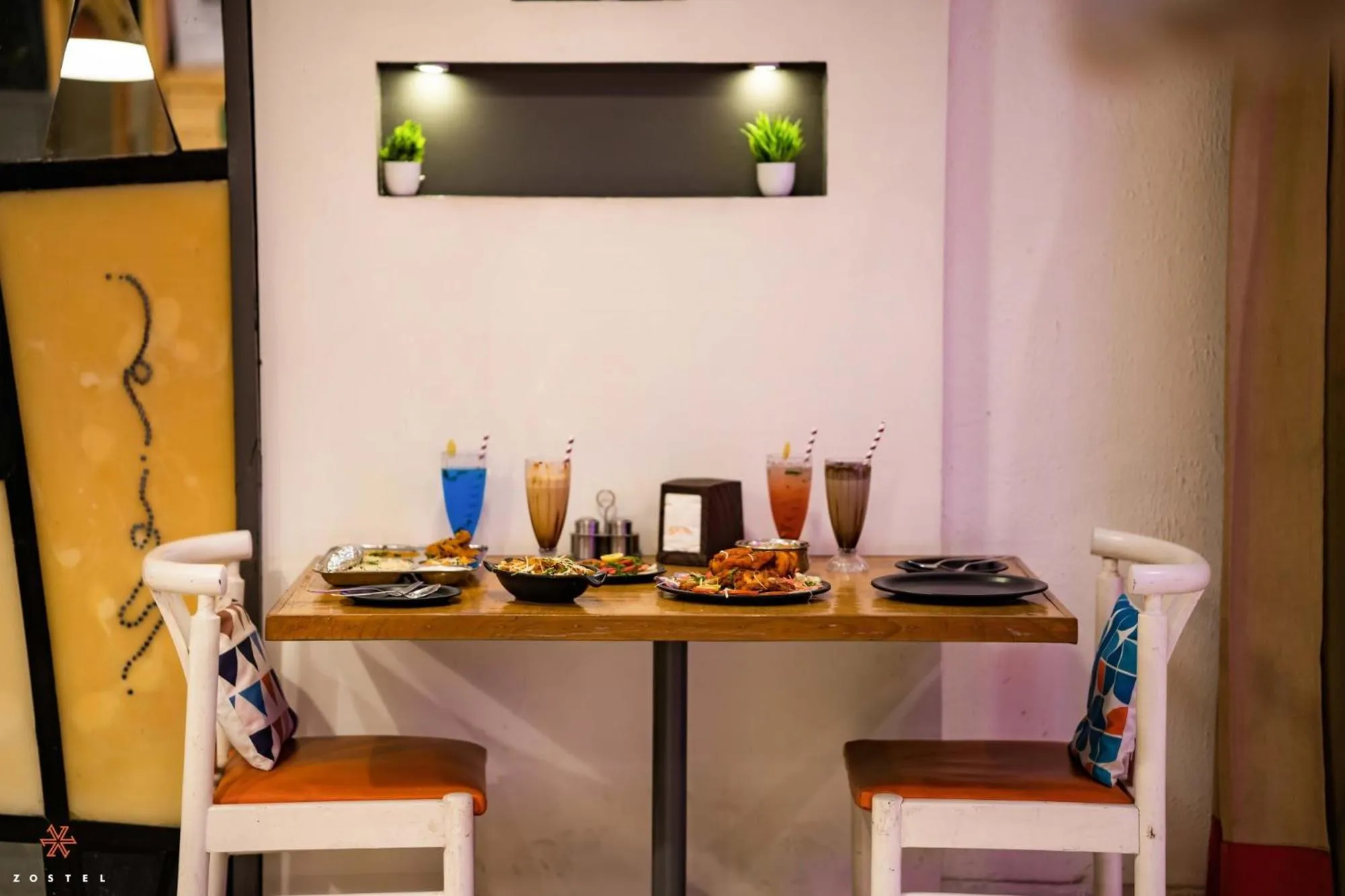 Food in Zostel Delhi