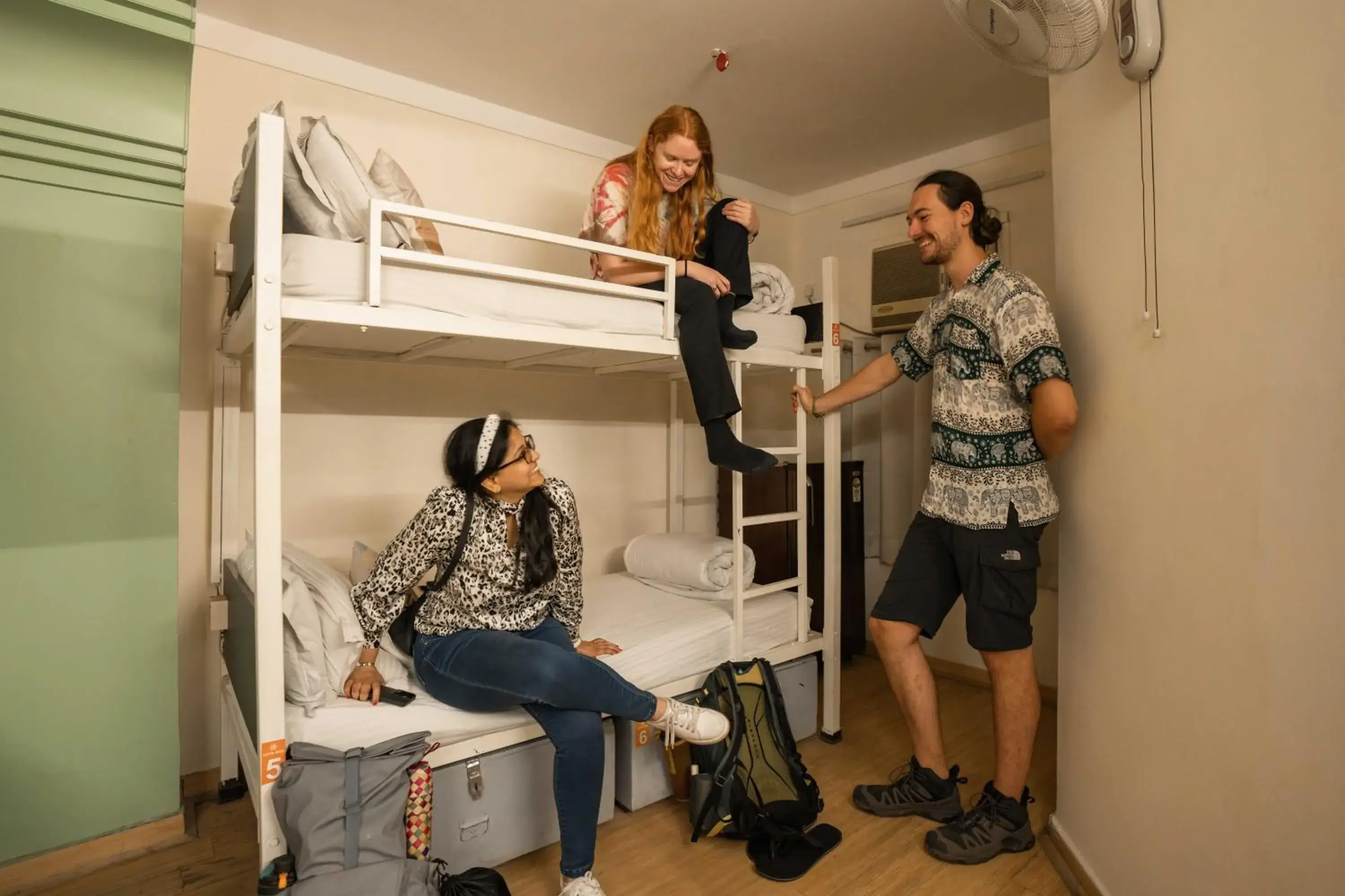 Bed in Zostel Delhi Bed in Zostel Delhi