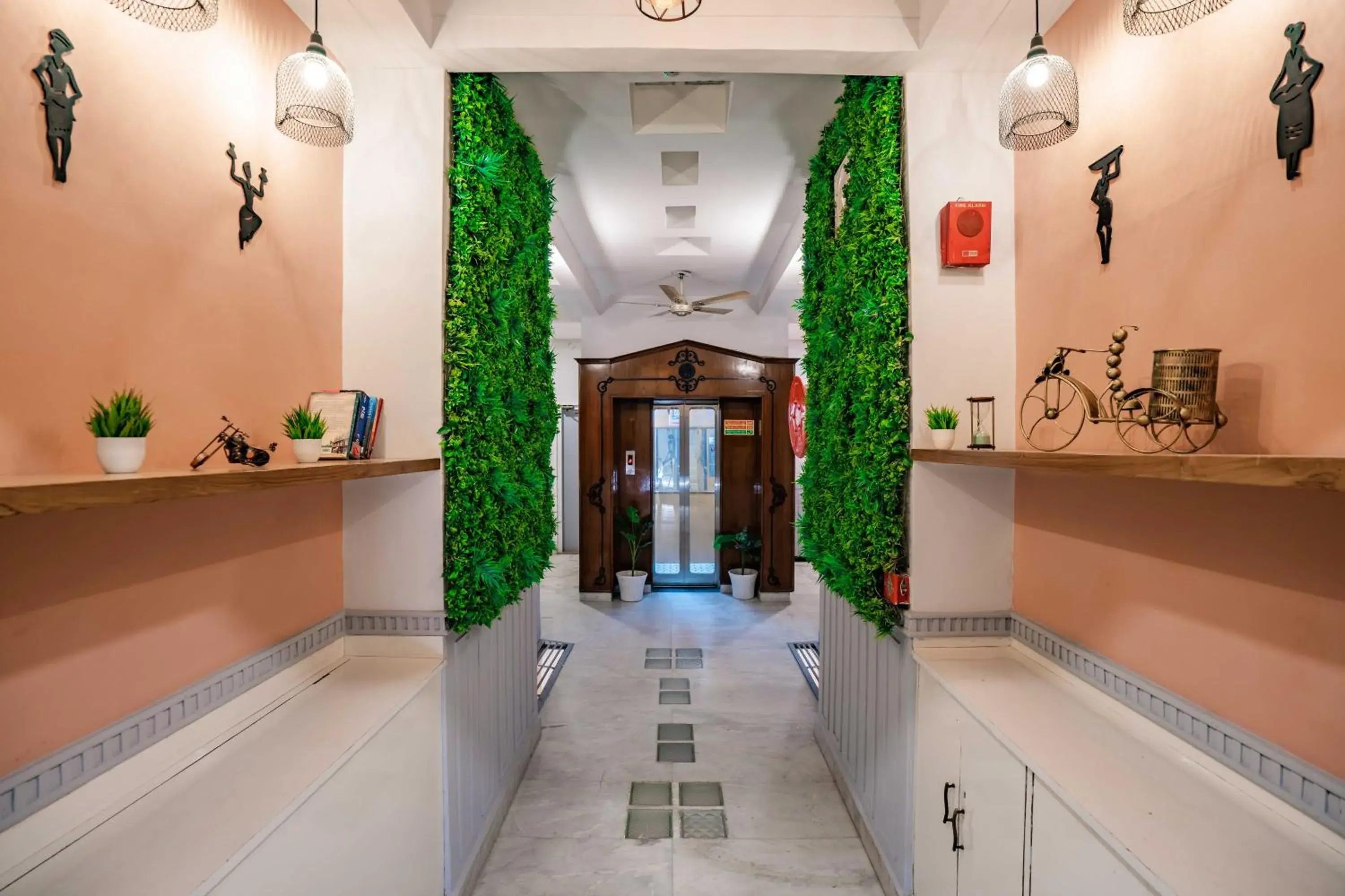 Property building in Zostel Delhi Property building in Zostel Delhi