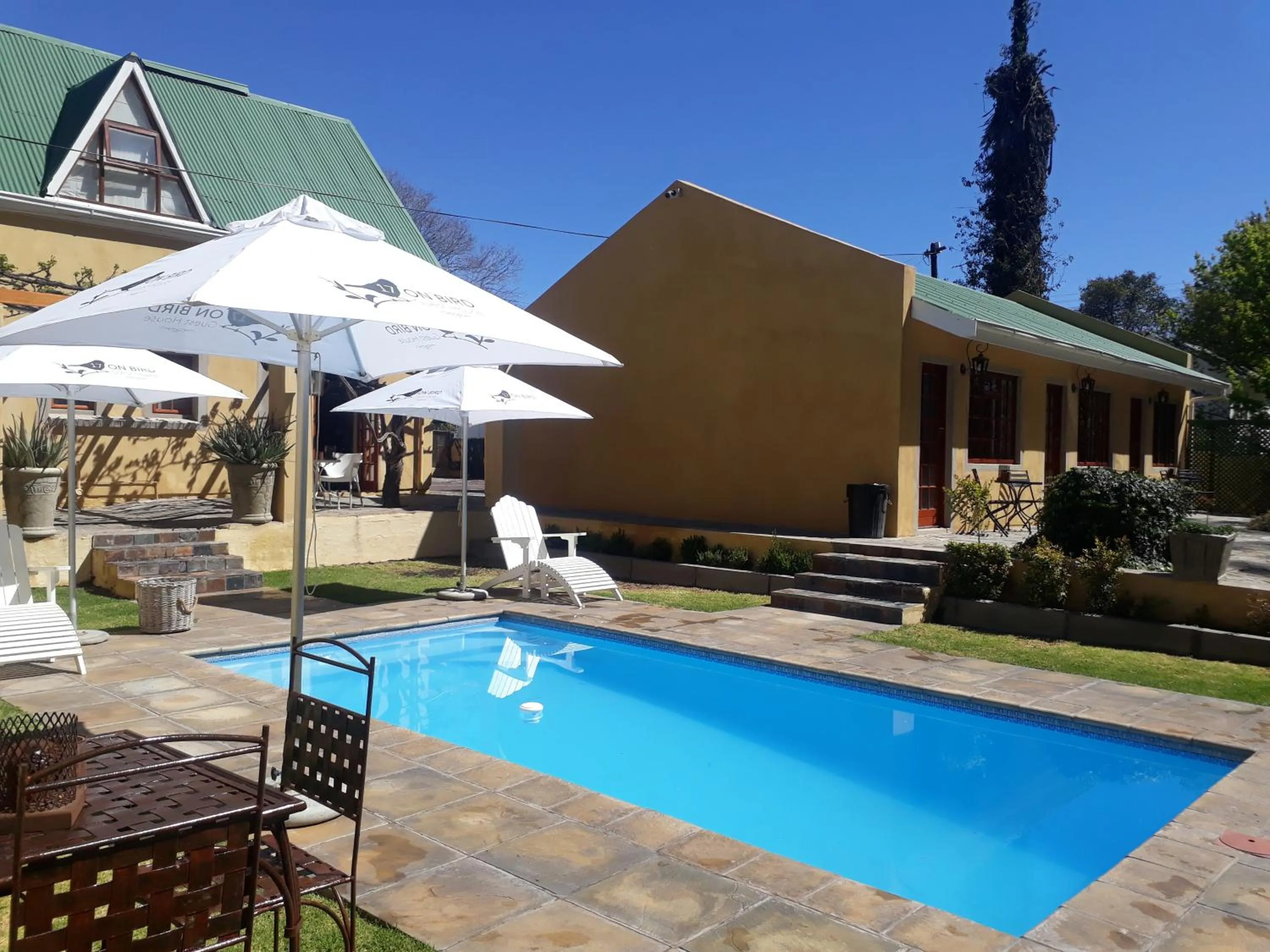 Swimming pool in 17 on Bird Guest House