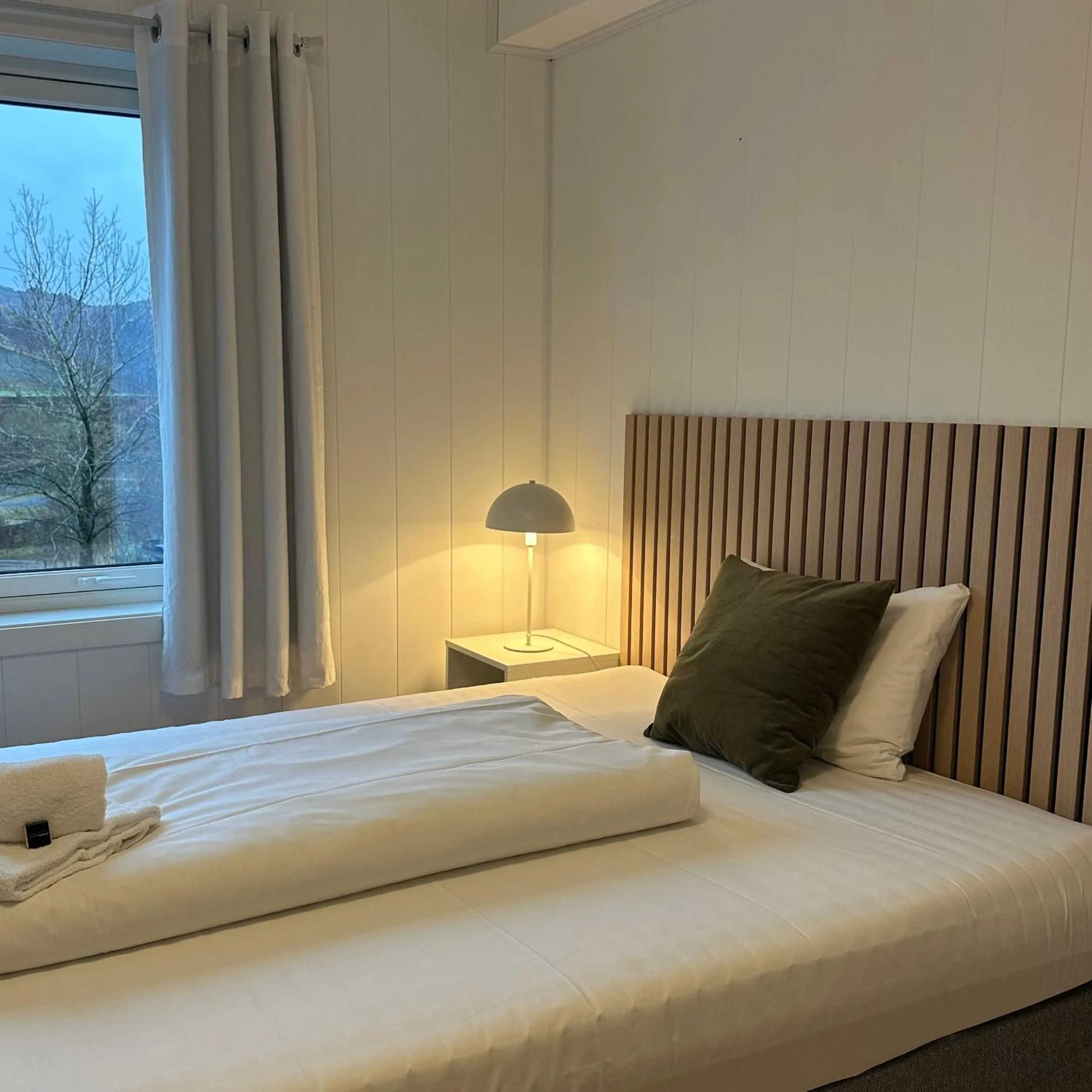 Selvbetjent leilighetshotell med studioleiligheter