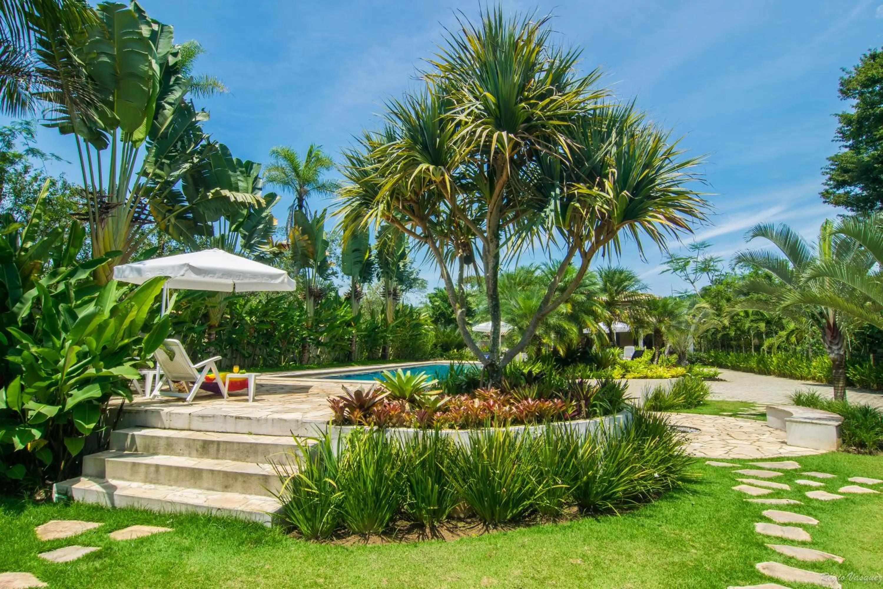 Garden in Pousada Recanto Jota Ge