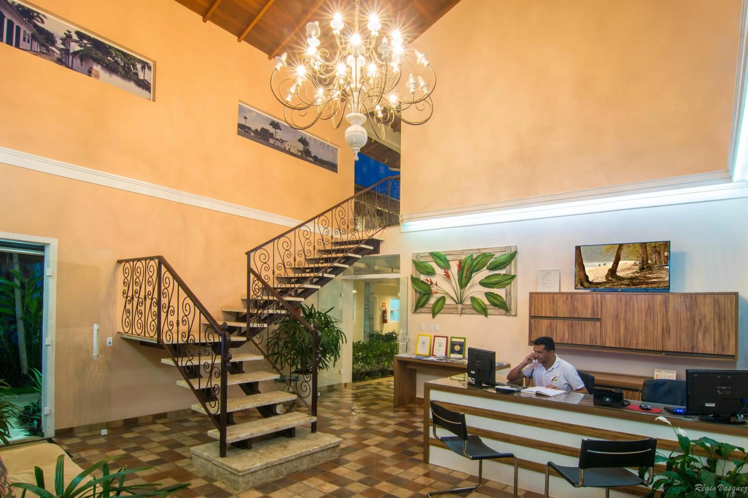 Lobby or reception in Pousada Recanto Jota Ge
