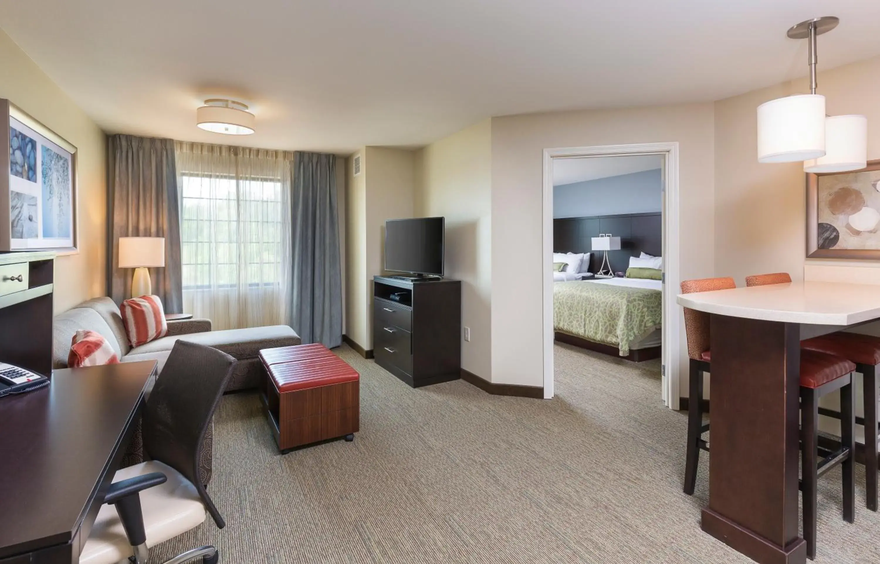 One-Bedroom Suite with Two Queen Beds in Staybridge Suites Canton by IHG One-Bedroom Suite with Two Queen Beds in Staybridge Suites Canton by IHG