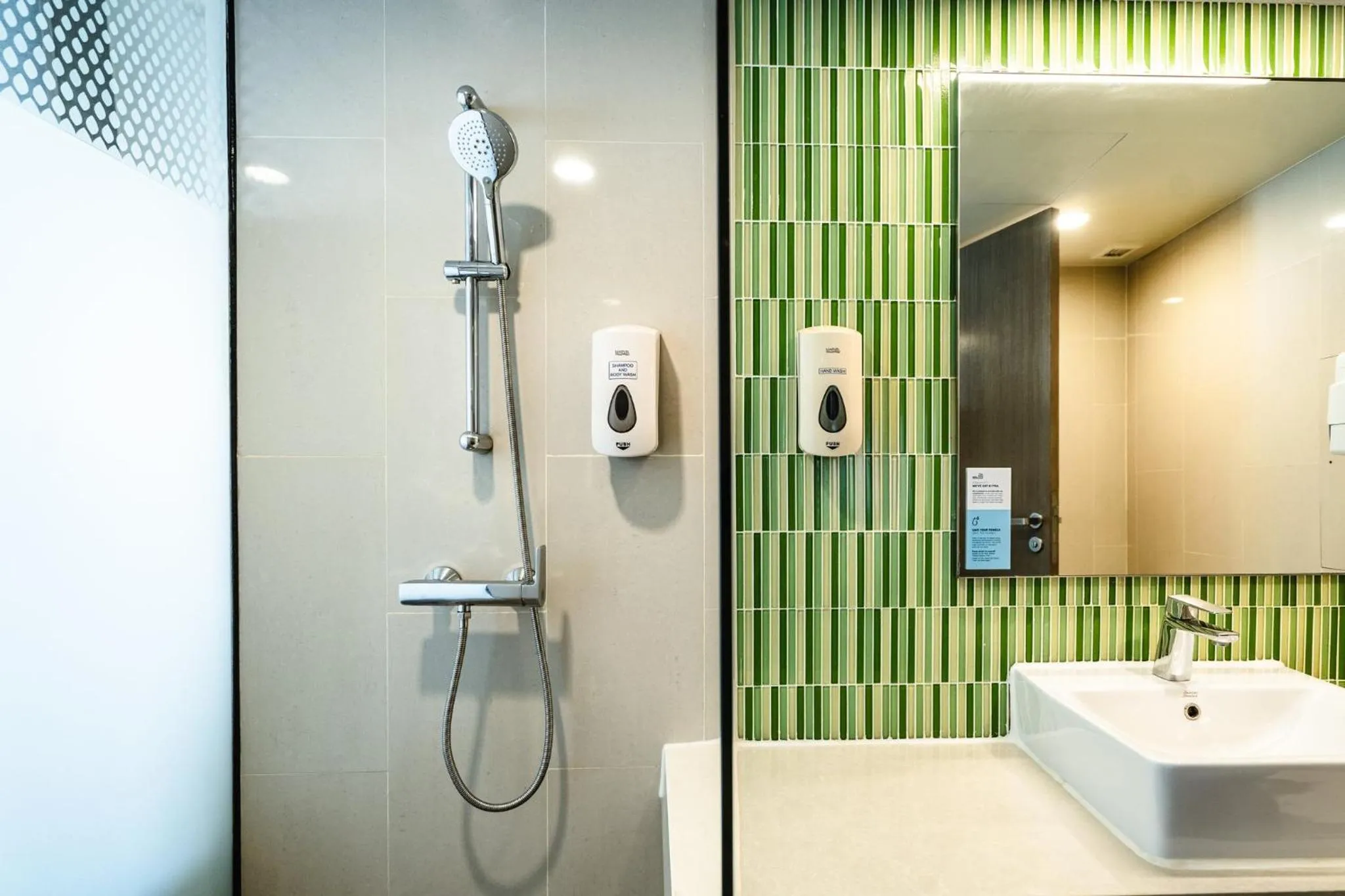 Bathroom in Holiday Inn Express Bangkok Sukhumvit 11 by IHG