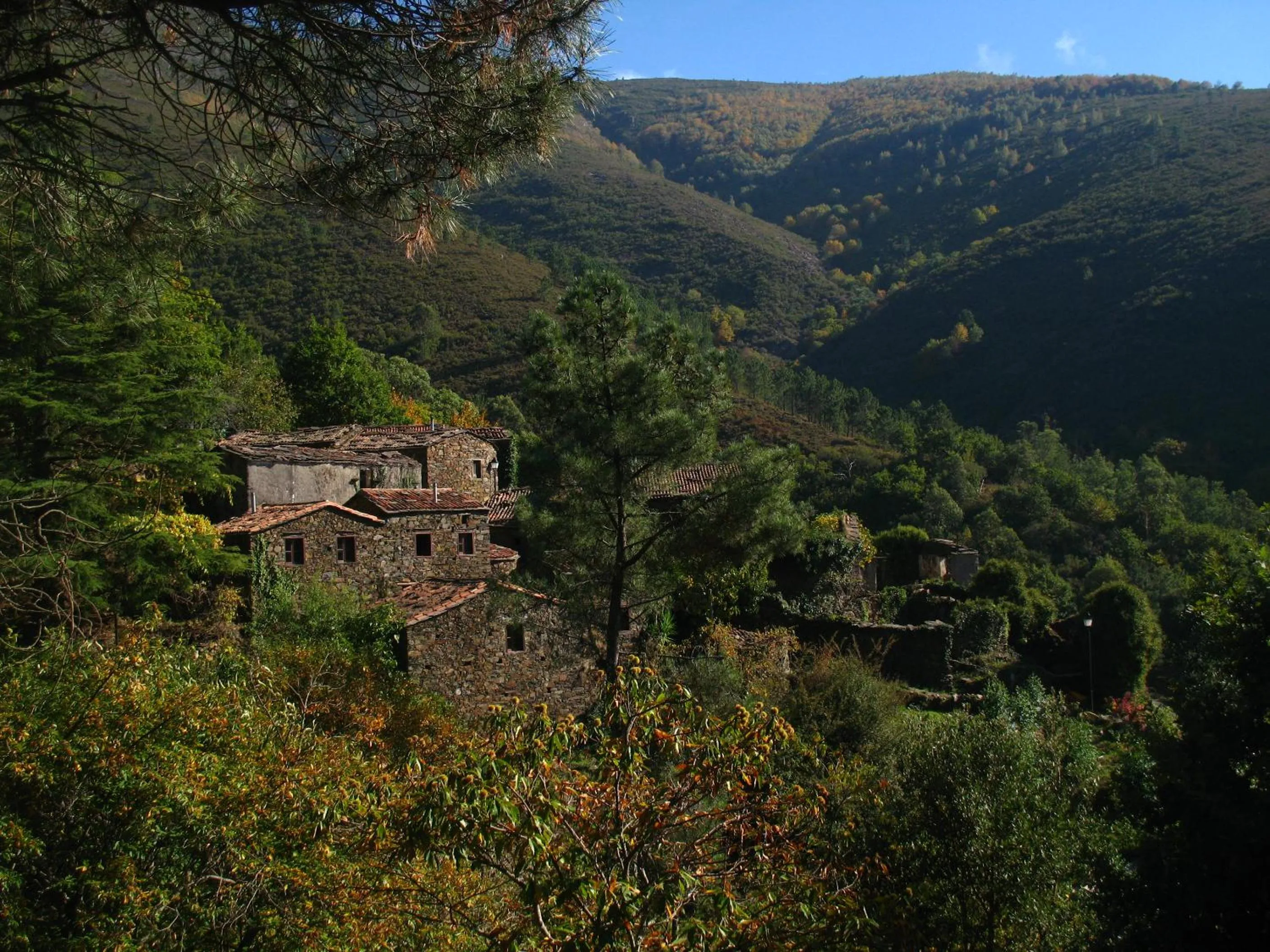 Natural landscape in Casa do Neveiro