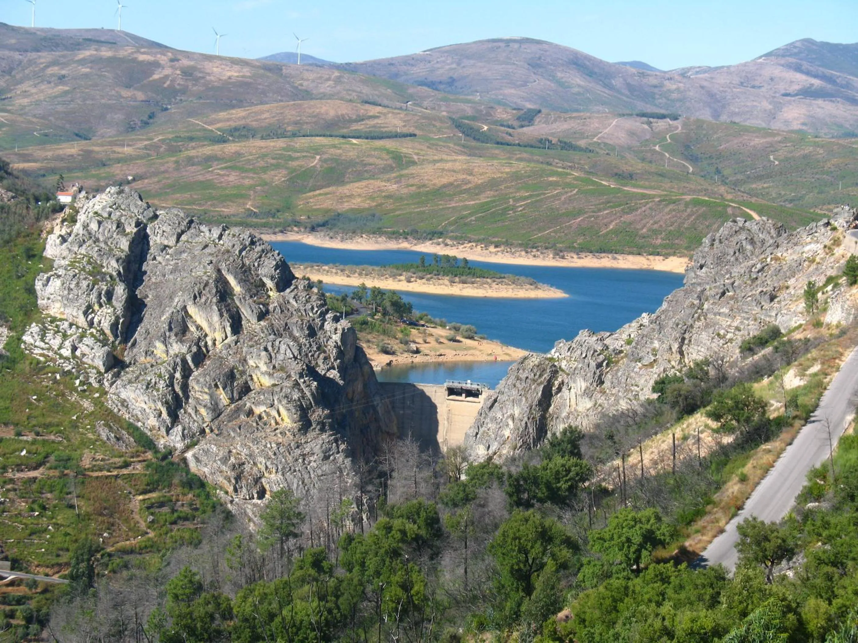 Natural landscape in Casa do Neveiro