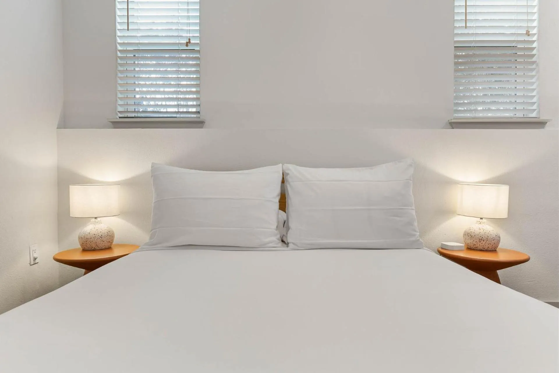 Bed in Placemakr Downtown Austin