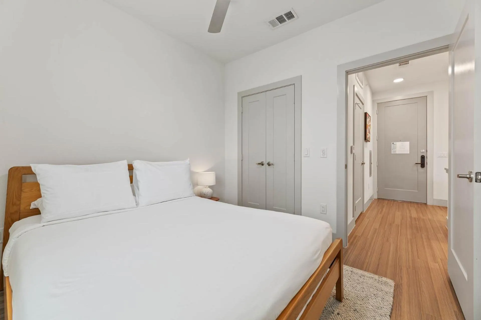 Bedroom, Bed in Placemakr Downtown Austin