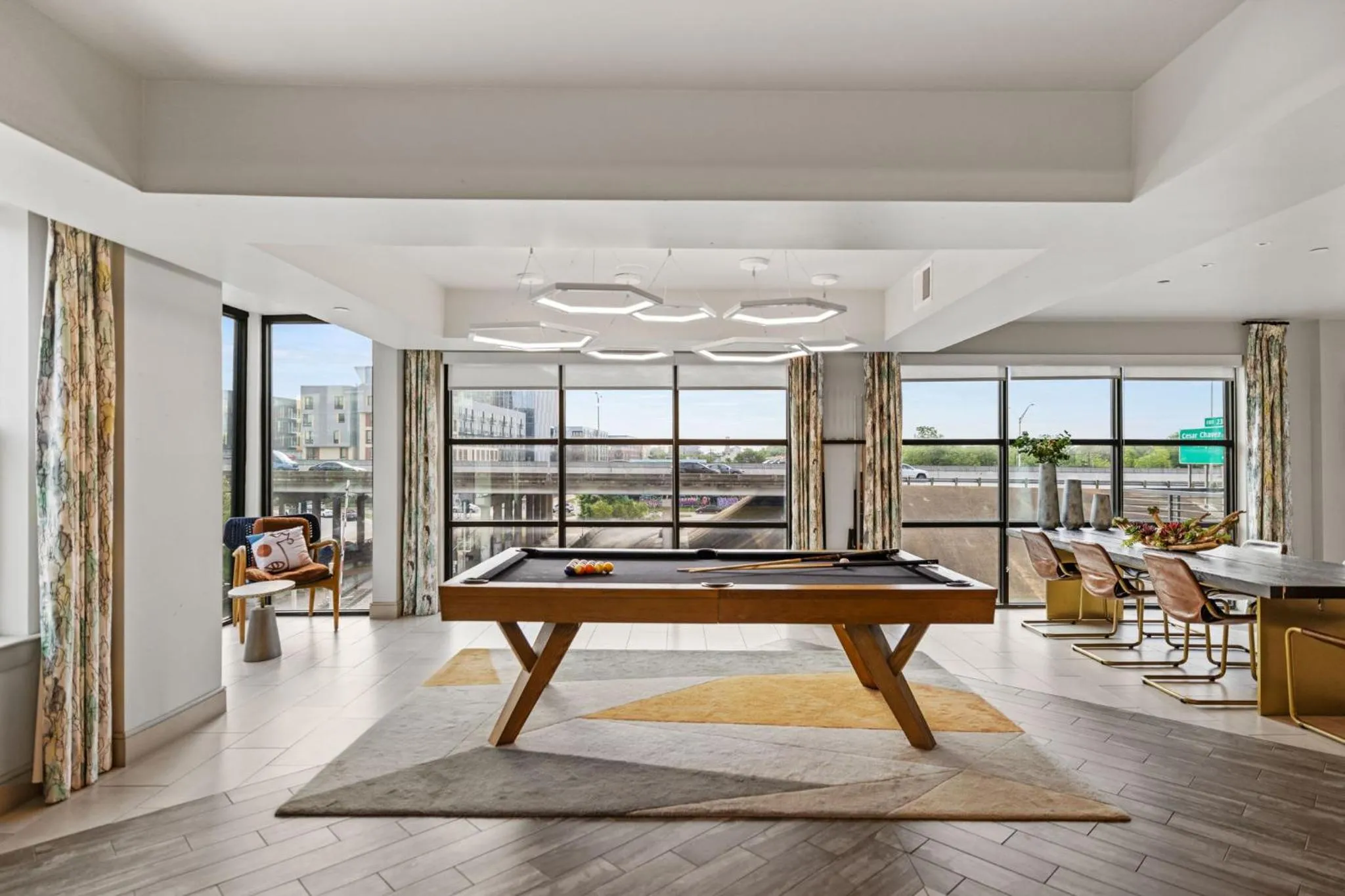 Billiard in Placemakr Downtown Austin