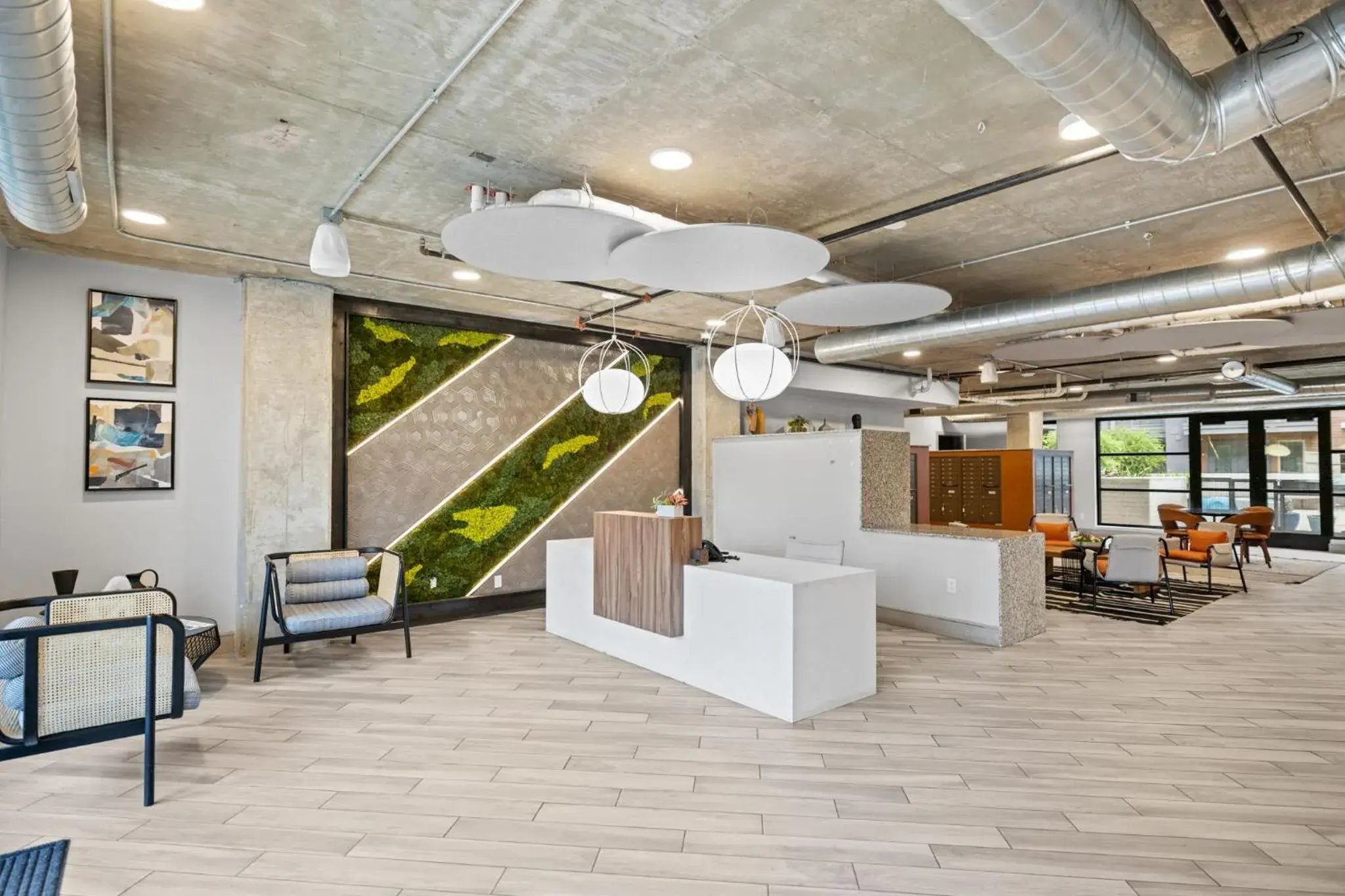 Lobby or reception in Placemakr Downtown Austin Lobby or reception in Placemakr Downtown Austin