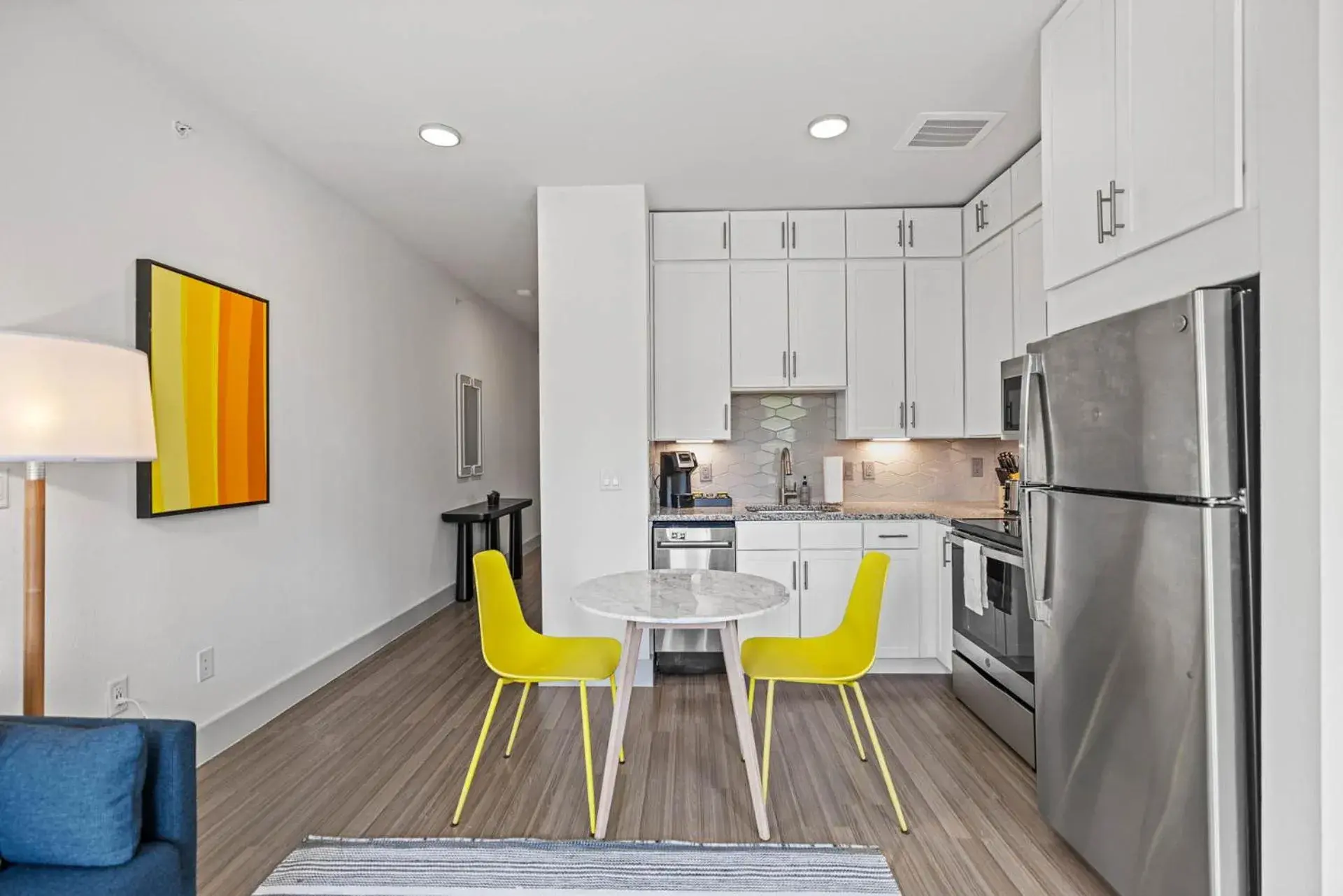 Living room in Placemakr Downtown Austin Living room in Placemakr Downtown Austin