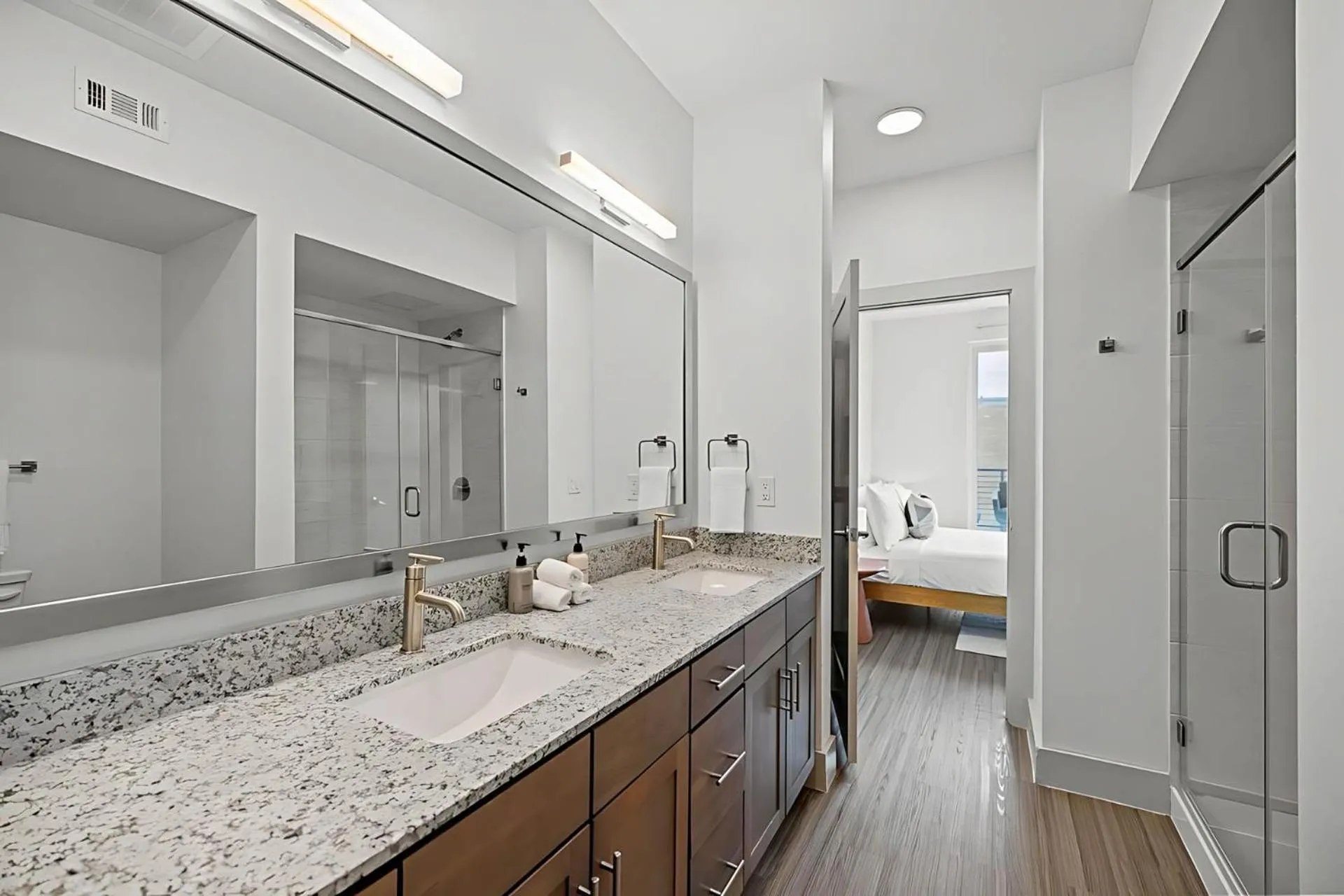 Bathroom in Placemakr Downtown Austin