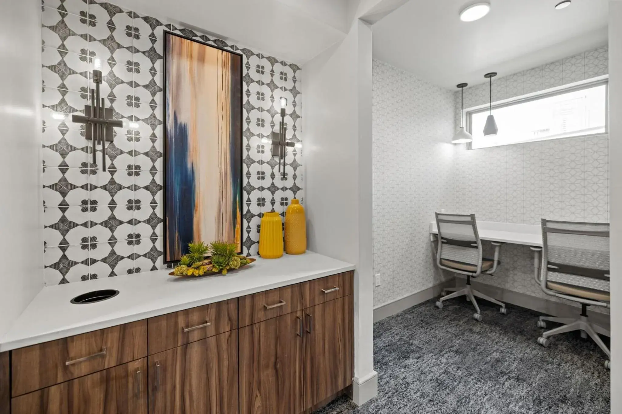 Lobby or reception in Placemakr Downtown Austin Lobby or reception in Placemakr Downtown Austin