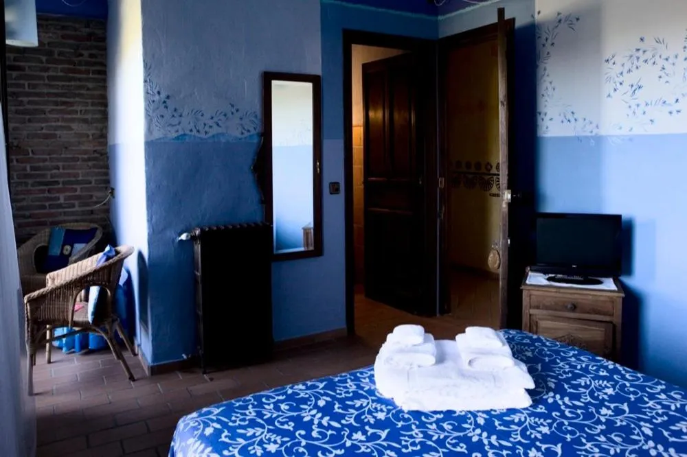 Bed in Hotel Rural La Llosa de Fombona