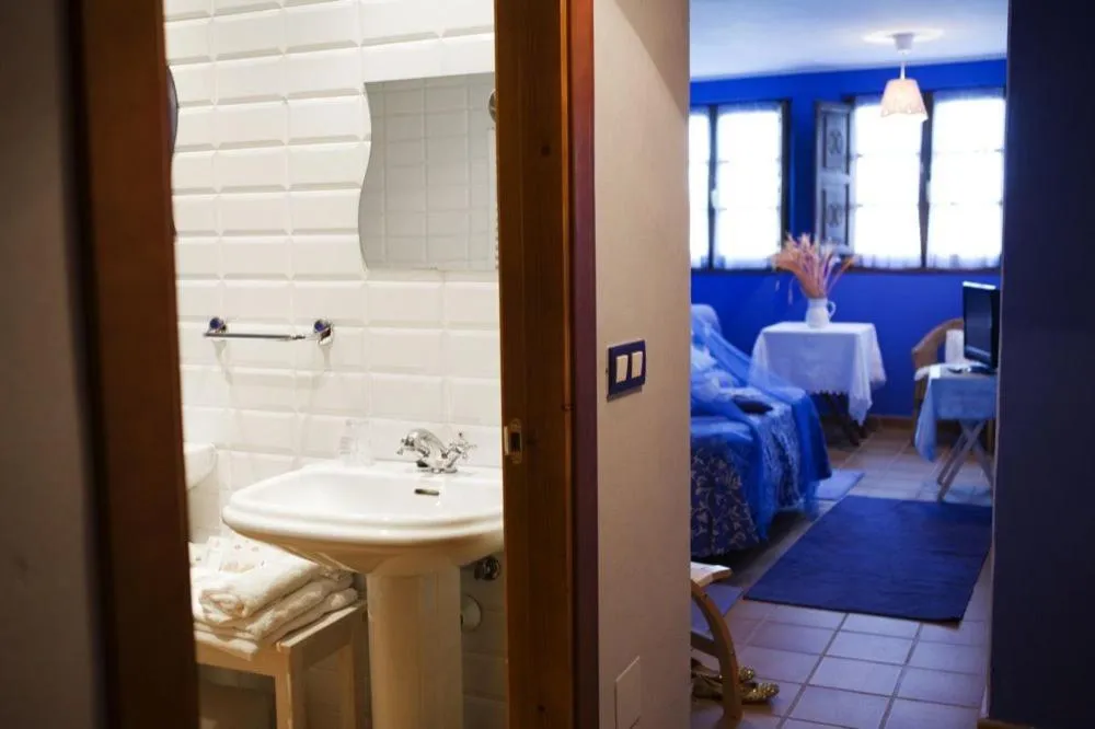 Bed in Hotel Rural La Llosa de Fombona