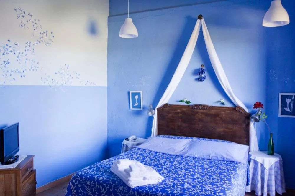 Bed in Hotel Rural La Llosa de Fombona