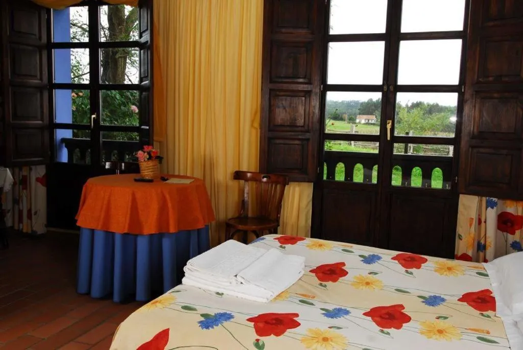 Bed in Hotel Rural La Llosa de Fombona