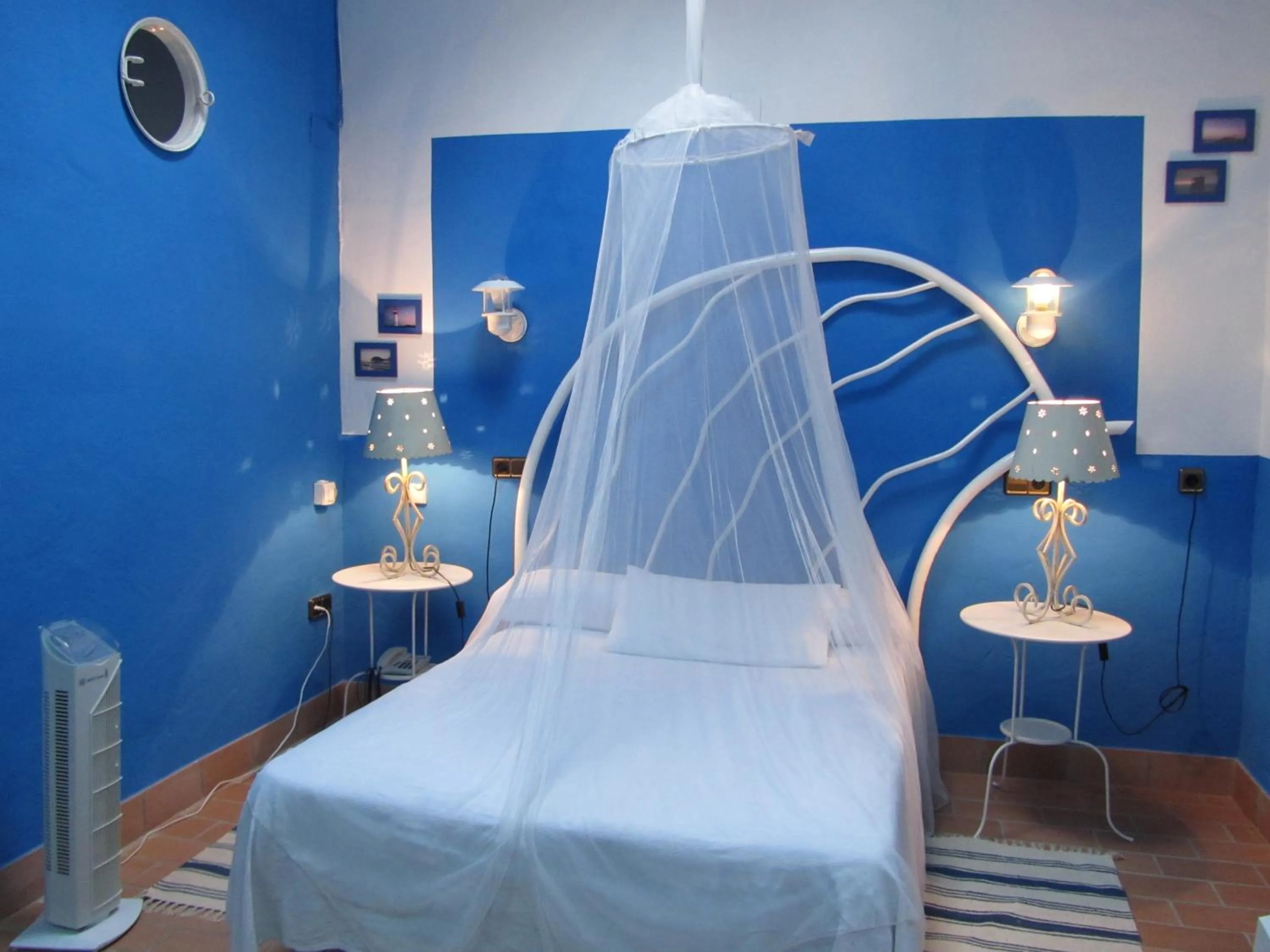 Bed in Hotel Rural La Llosa de Fombona