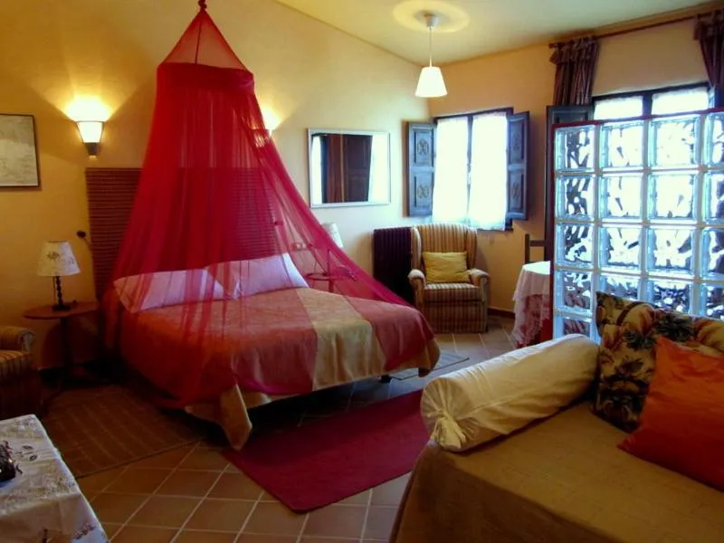 Bed in Hotel Rural La Llosa de Fombona