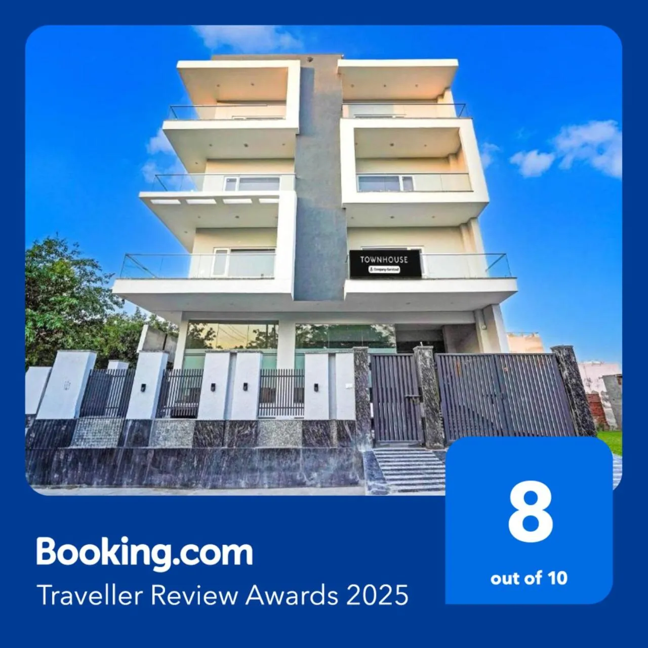 Facade/entrance in Townhouse Sector 86 Near Sector 83 Metro Station