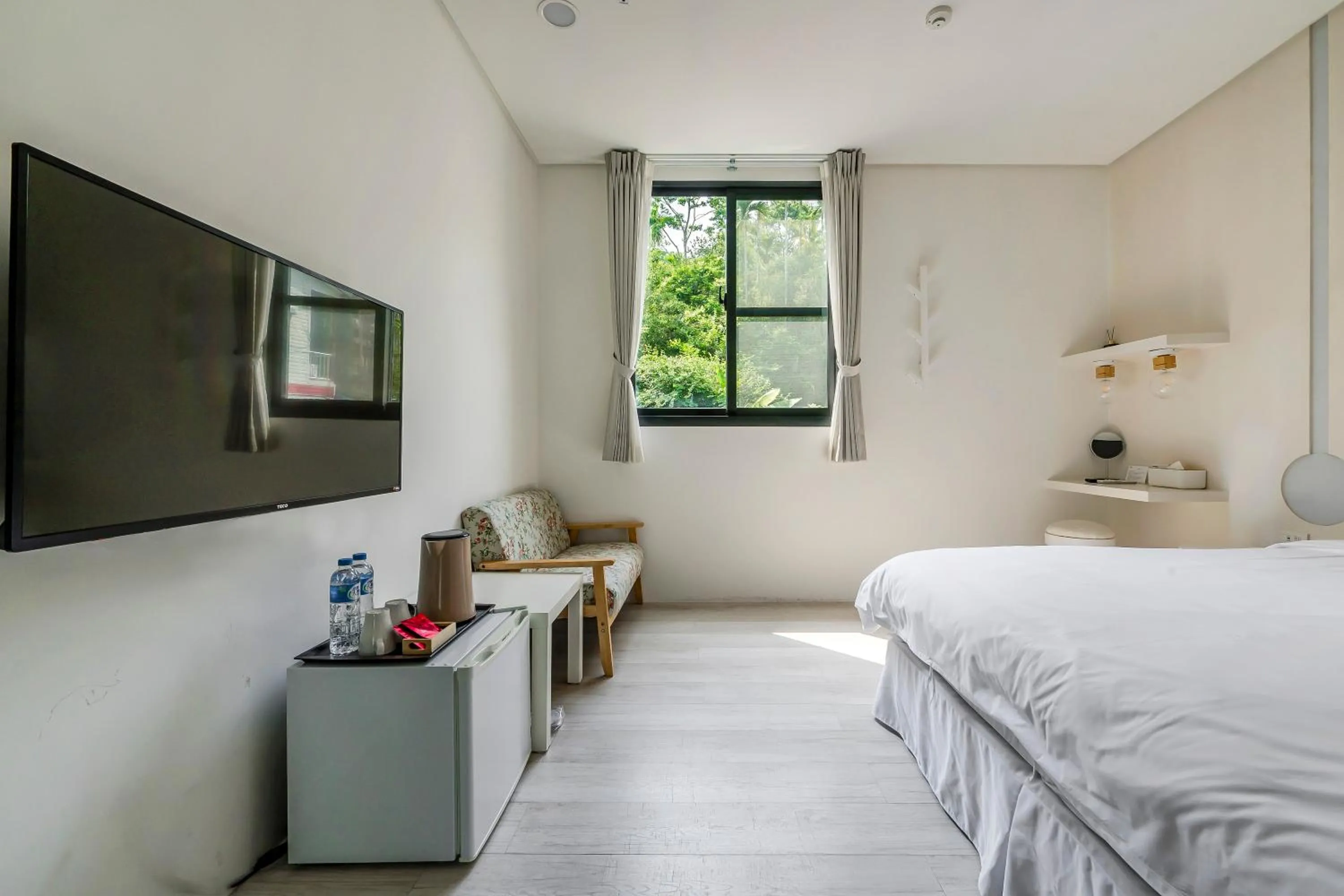 Bed in Han Yan Hill Hotel