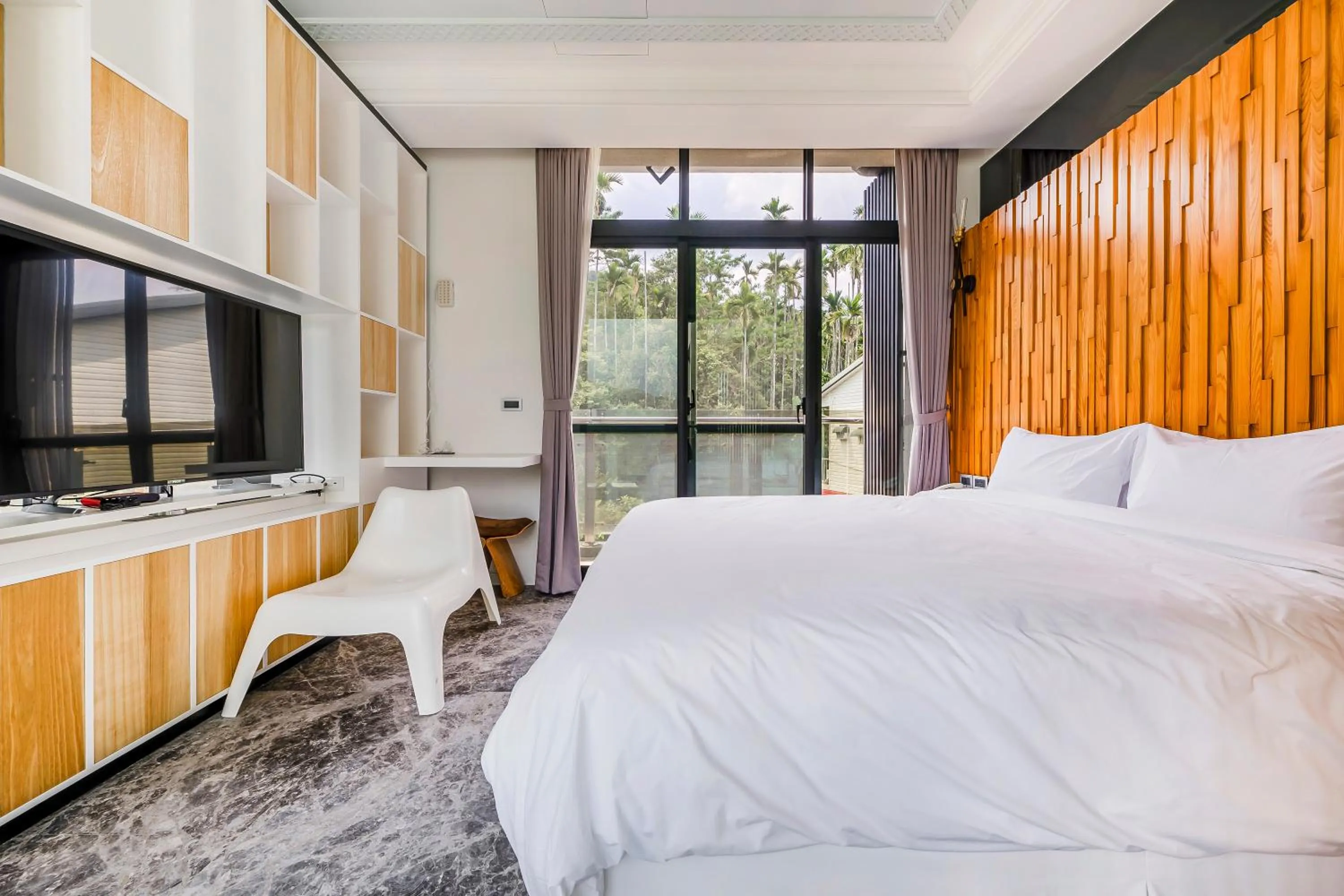 Bedroom, Bed in Han Yan Hill Hotel