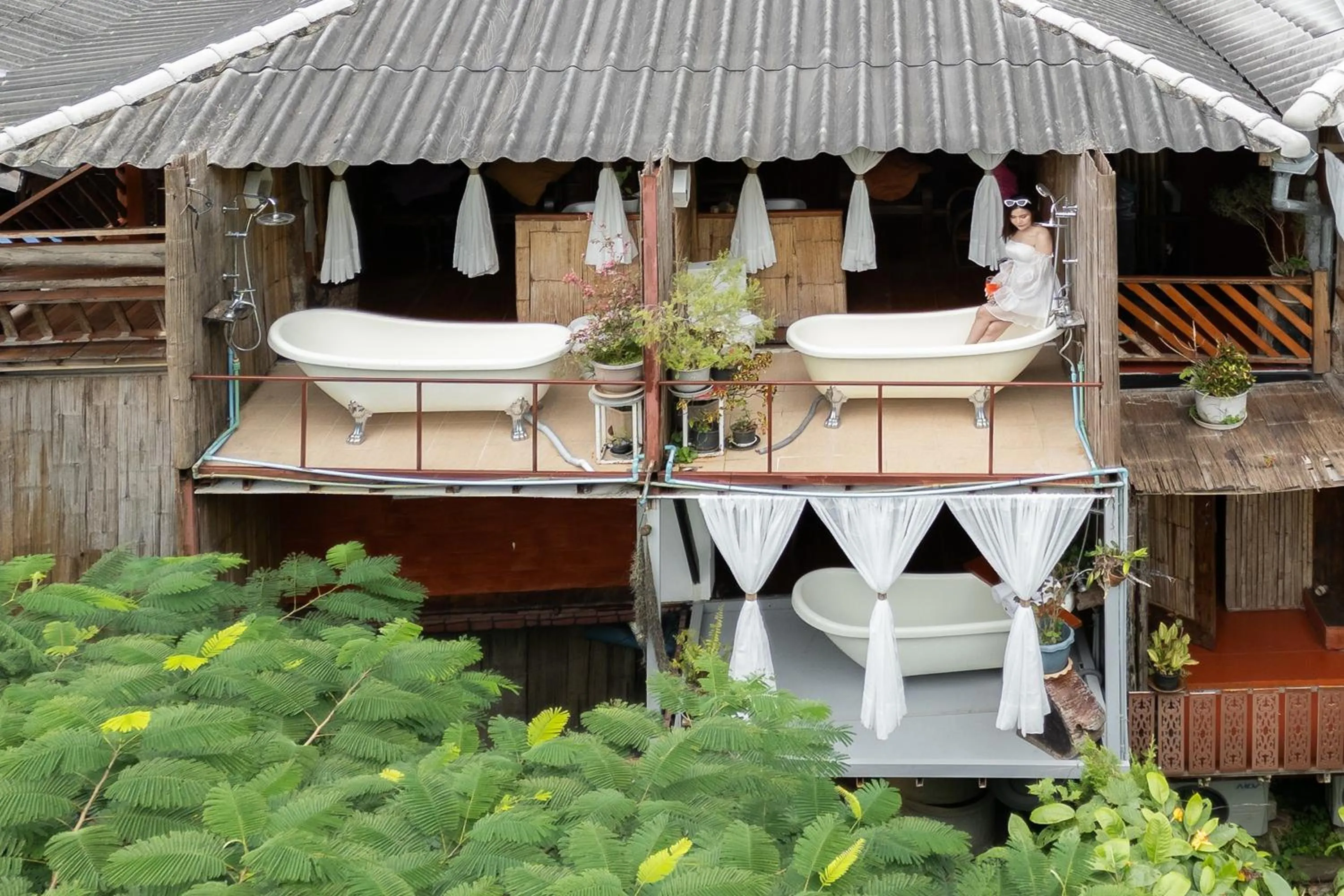 Property building in Monruamsuk Homestay Cafe and Bistro