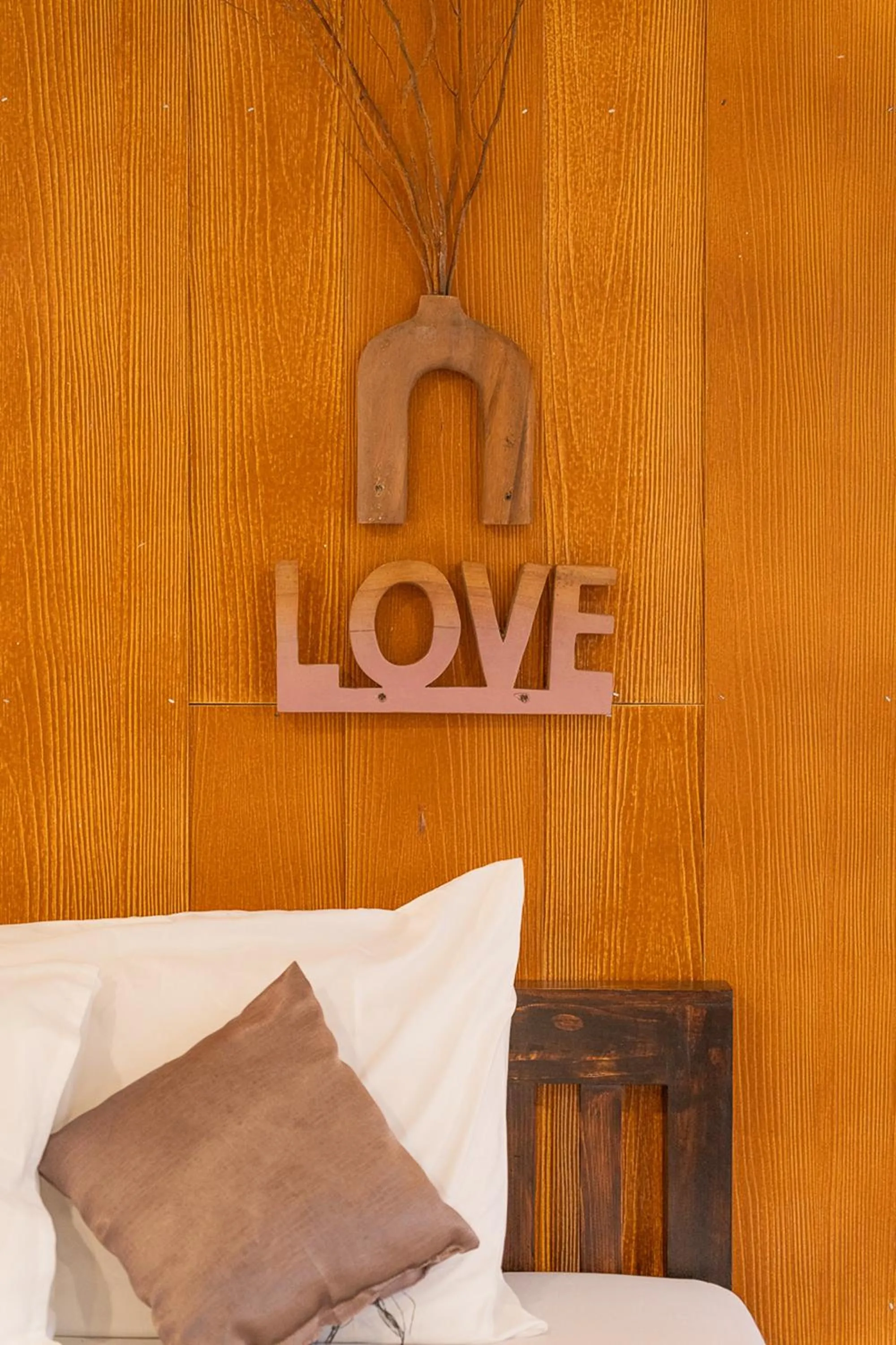 Bed in Monruamsuk Homestay Cafe and Bistro