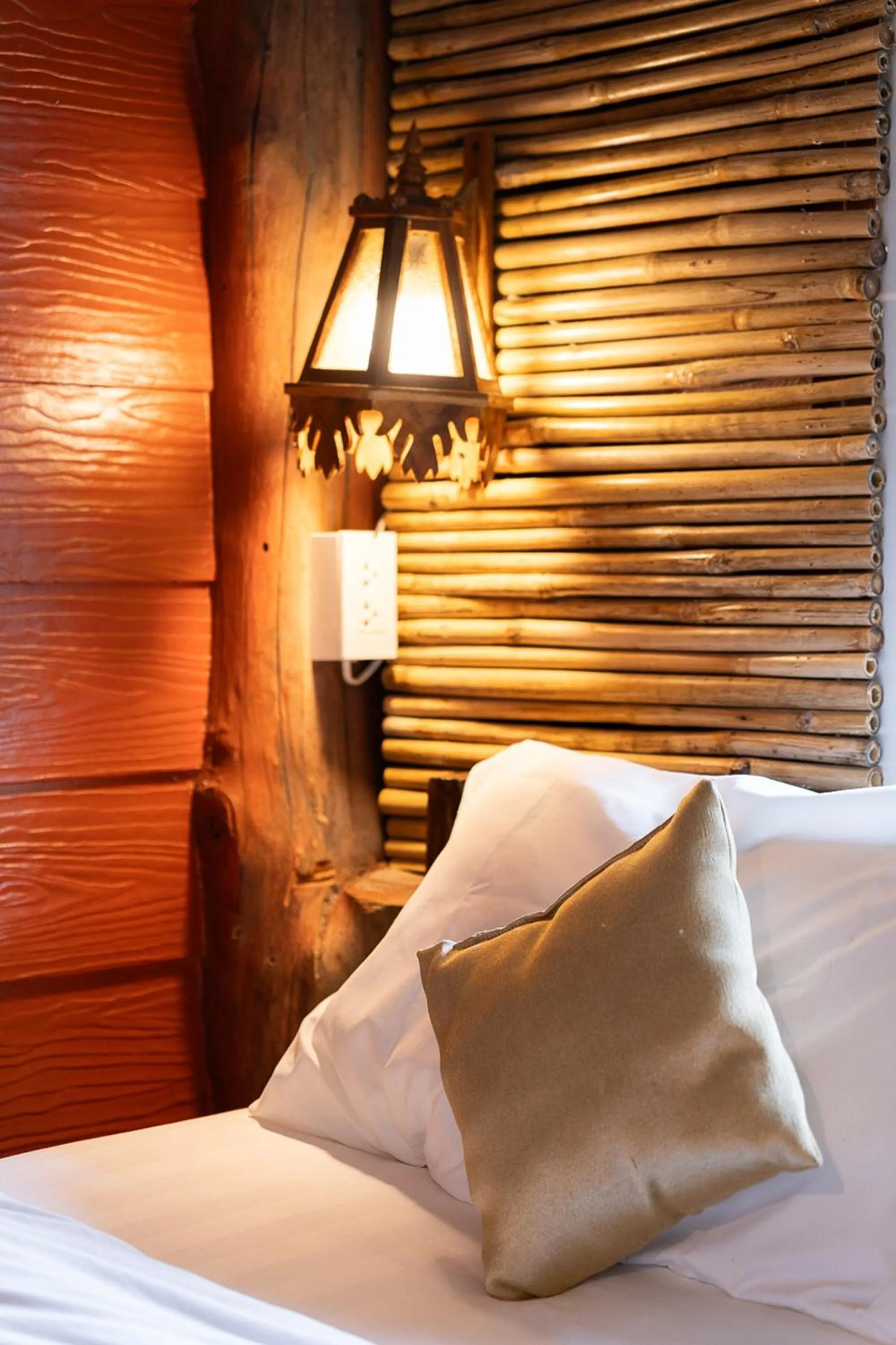 Bed in Monruamsuk Homestay Cafe and Bistro